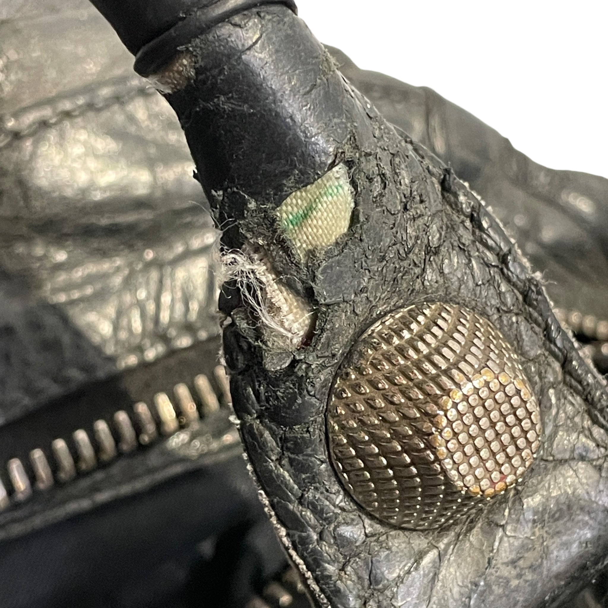 BALENCIAGA/Hand Bag/Leather/BLK/CITY BAG SILVER ZIP BRMYYKT view 7