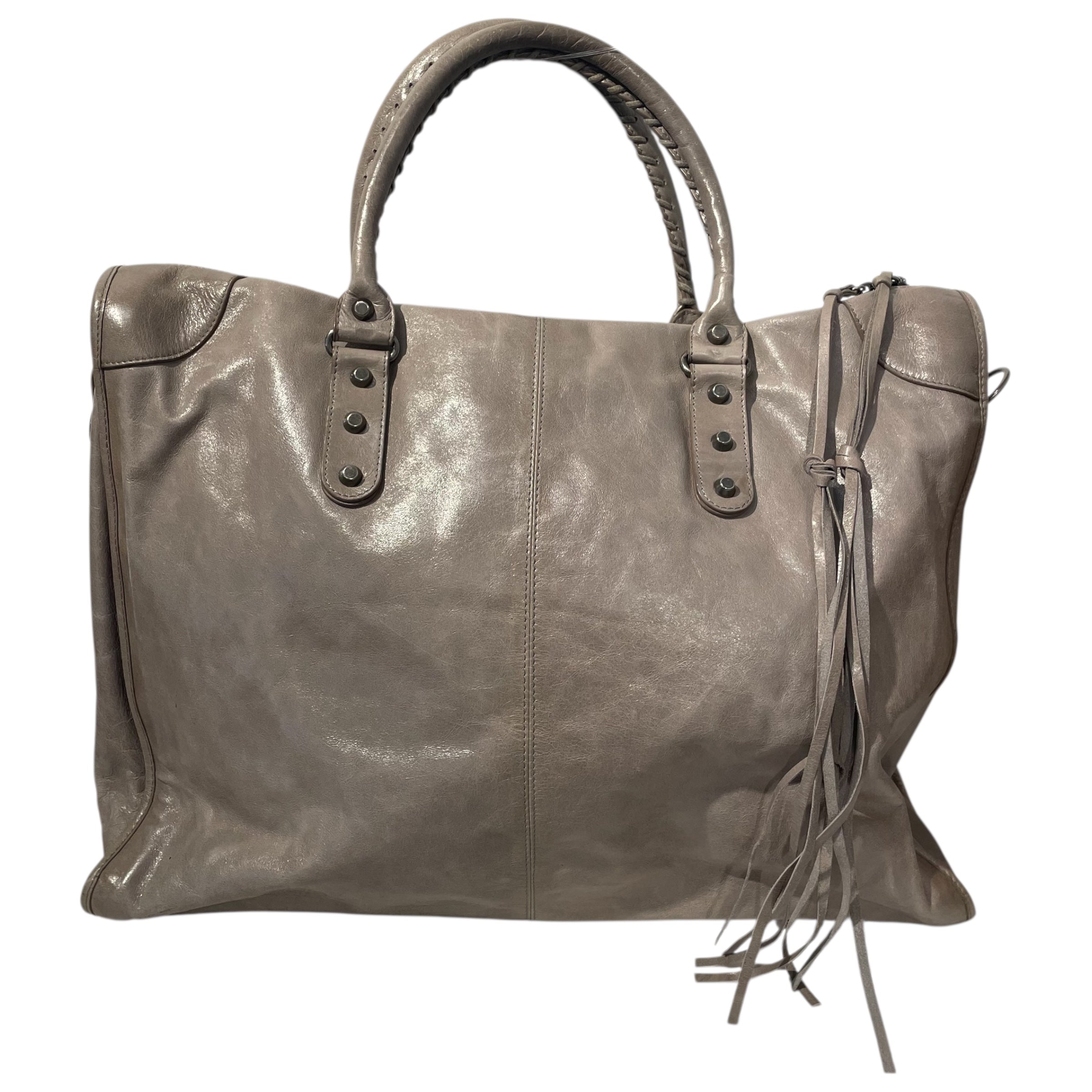 BALENCIAGA/Hand Bag/Leather/GRY/City Classic view 2