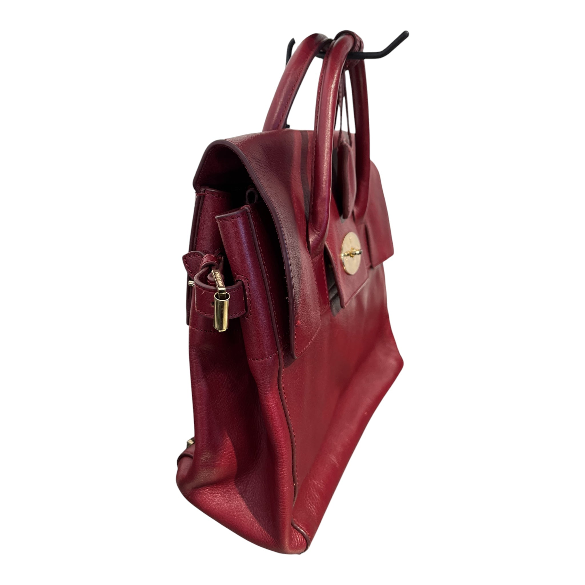 MULBERRY/Hand Bag/Leather/BRD/Gold hardware view 3