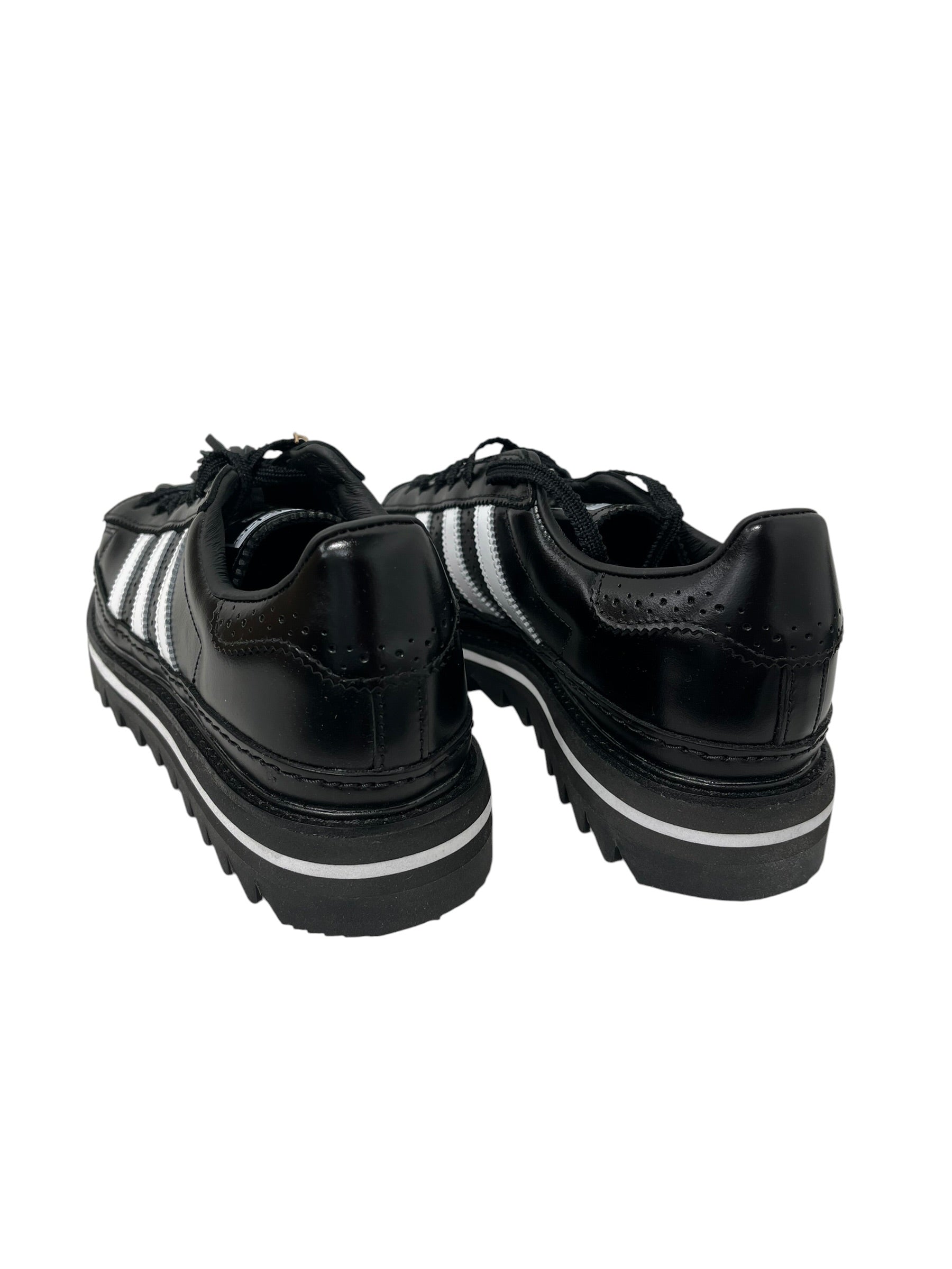 adidas/CLOT(CLOTAPPAREL)/Low-Sneakers/EU 40/Leather/BLK/LOAFER TASSEL SPIKE SOLE view 2
