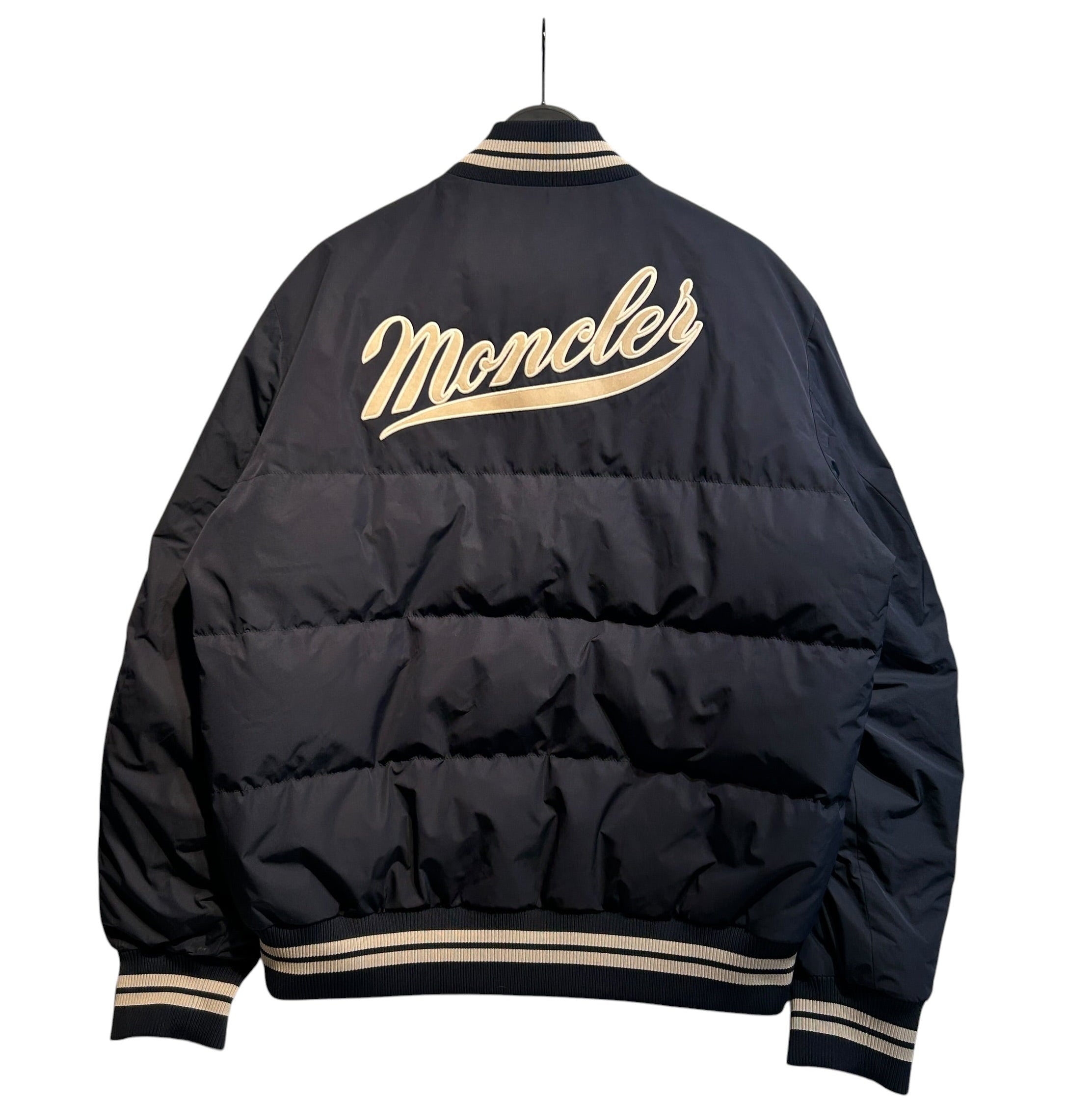 MONCLER/Puffer Jkt/5/Nylon/NVY/Lateltin Padded Varsity view 2