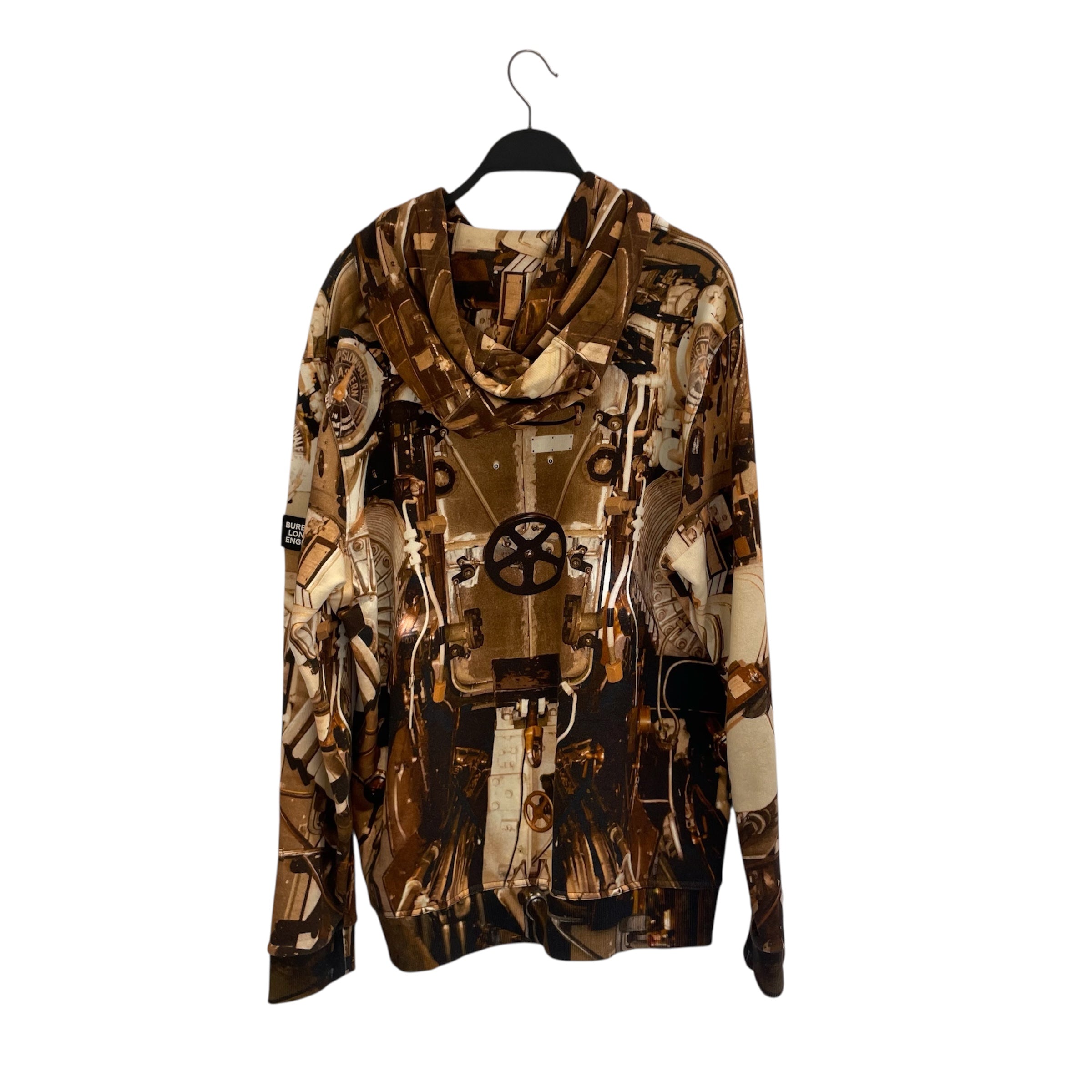 BURBERRY LONDON/Hoodie/M/All Over Print/Cotton/MLT/SUBMARINE view 2
