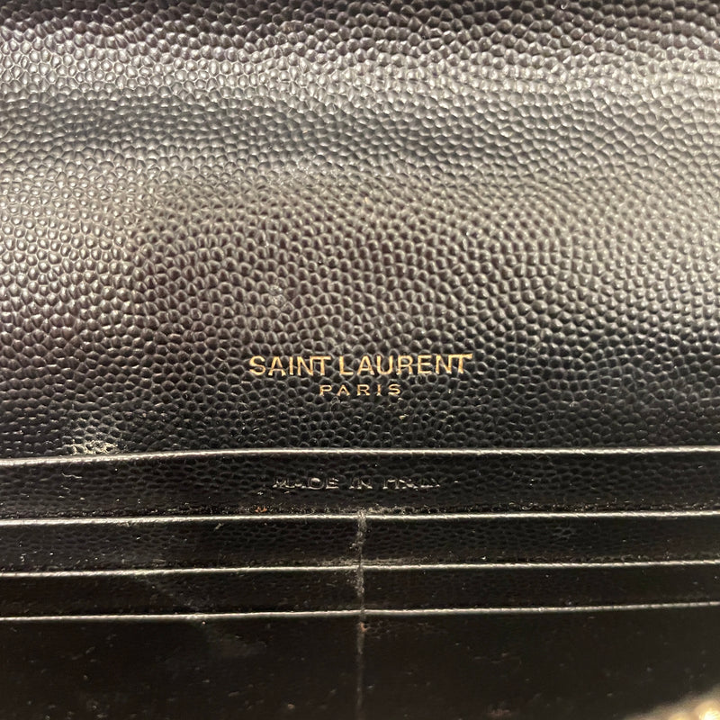 YVES SAINT LAURENT/Bag/Leather/BLK/