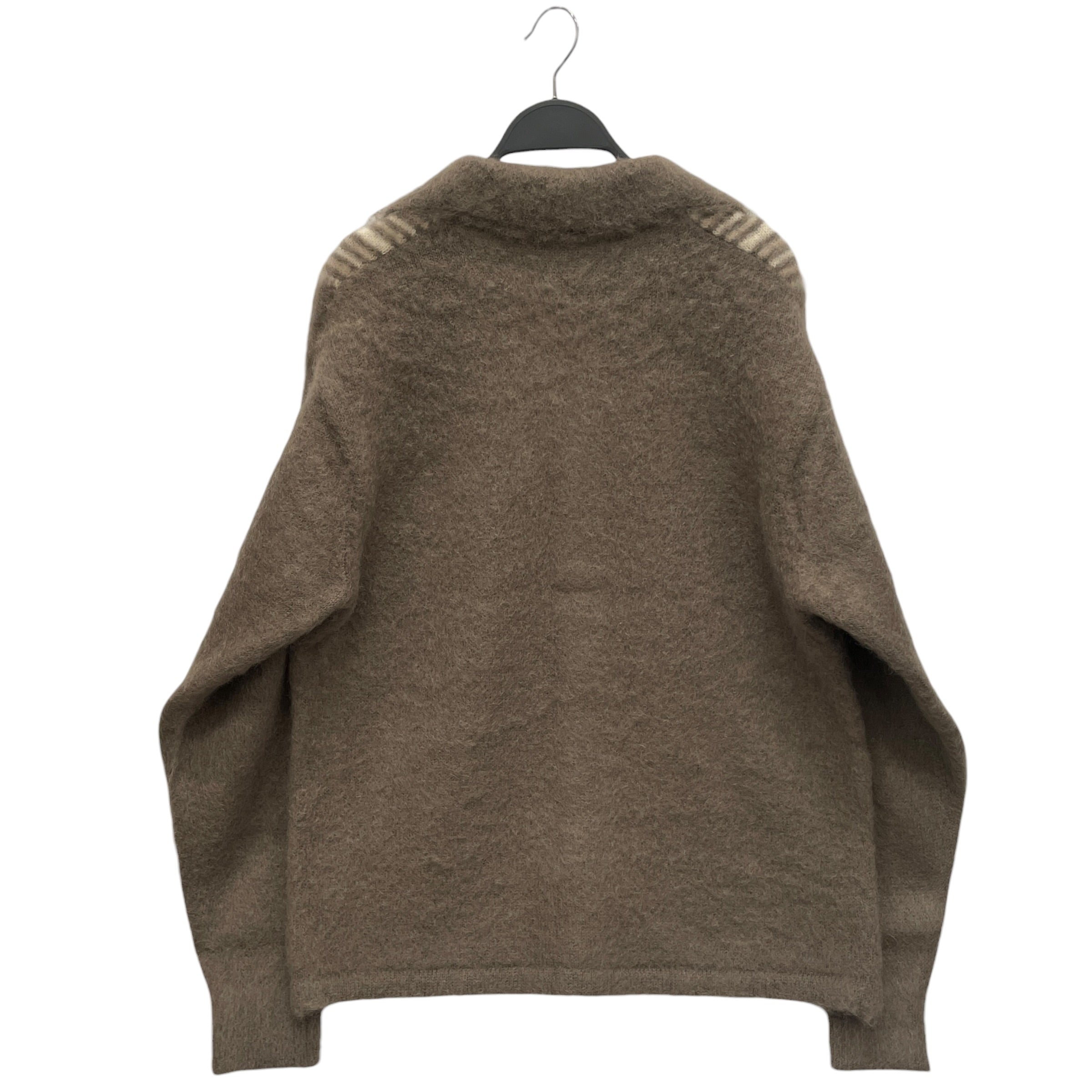KAPITAL/LS Shirt/3/BRW/Stripe/FW25 MOHAIR BOARD SHIRT view 2