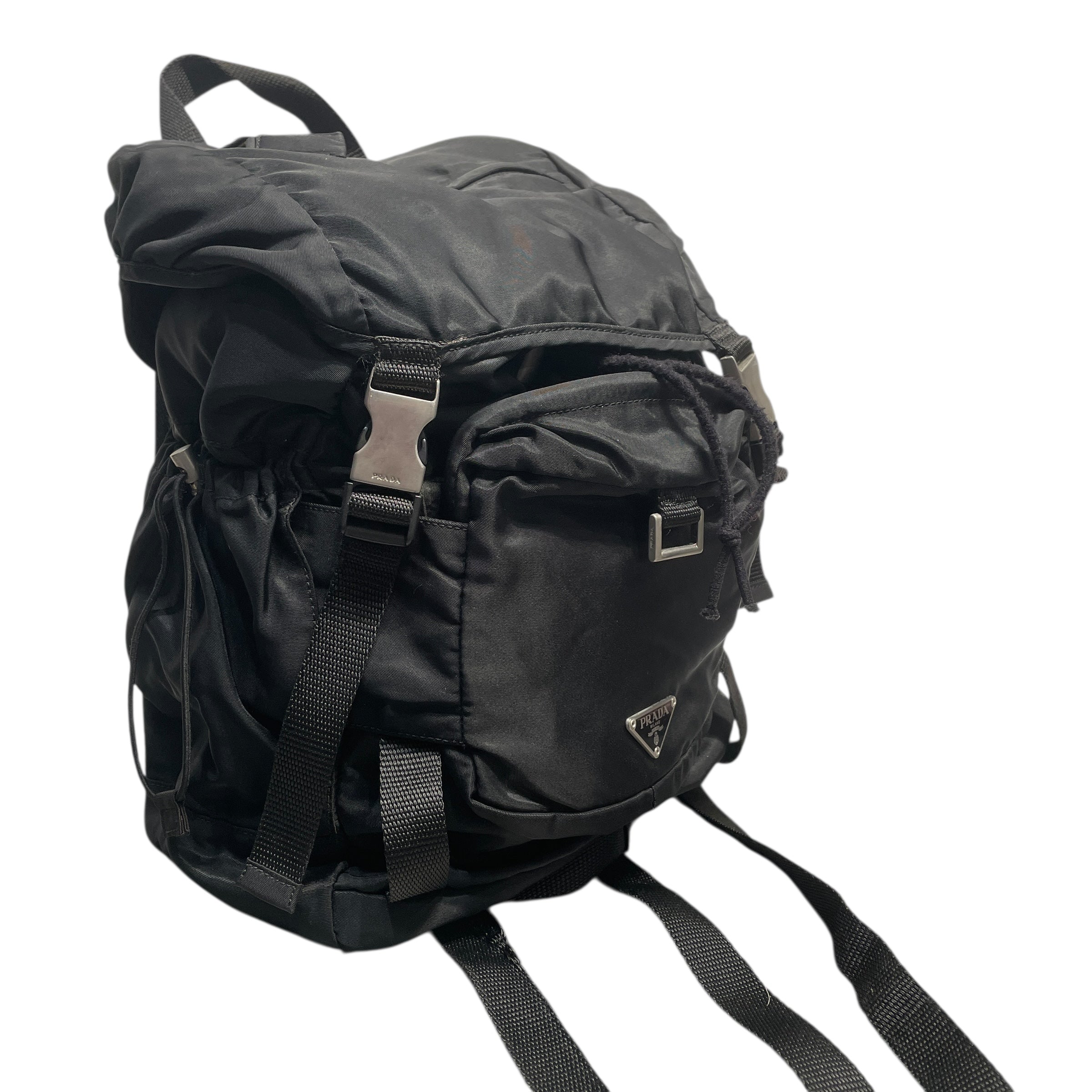 PRADA/Backpack/OS/Nylon/BLK/Mini Backpack' view 6
