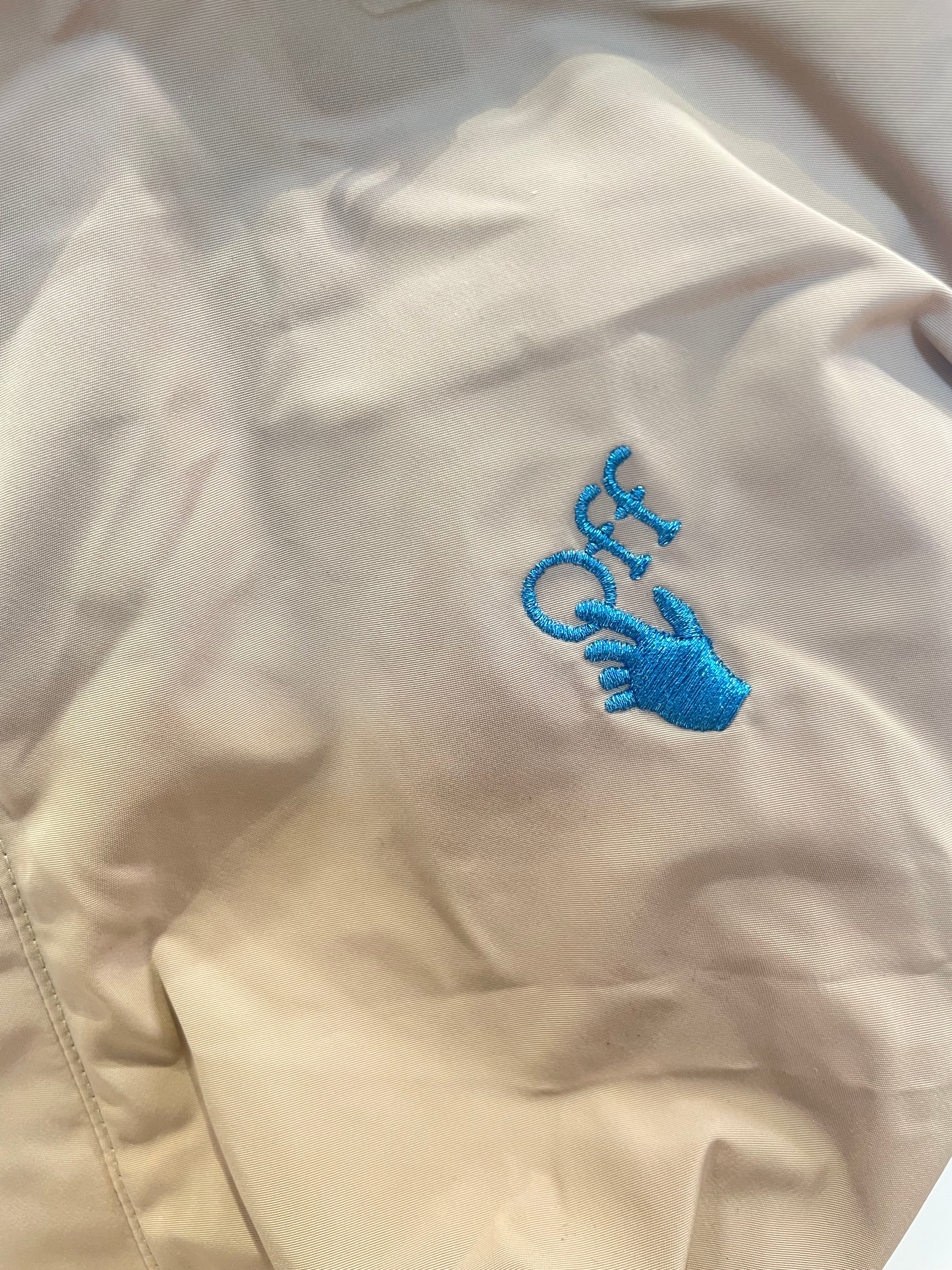 NIKE/OFF-WHITE/Pants/XL/Nylon/BEG/ofwhite 003 bttms blu draw str view 4