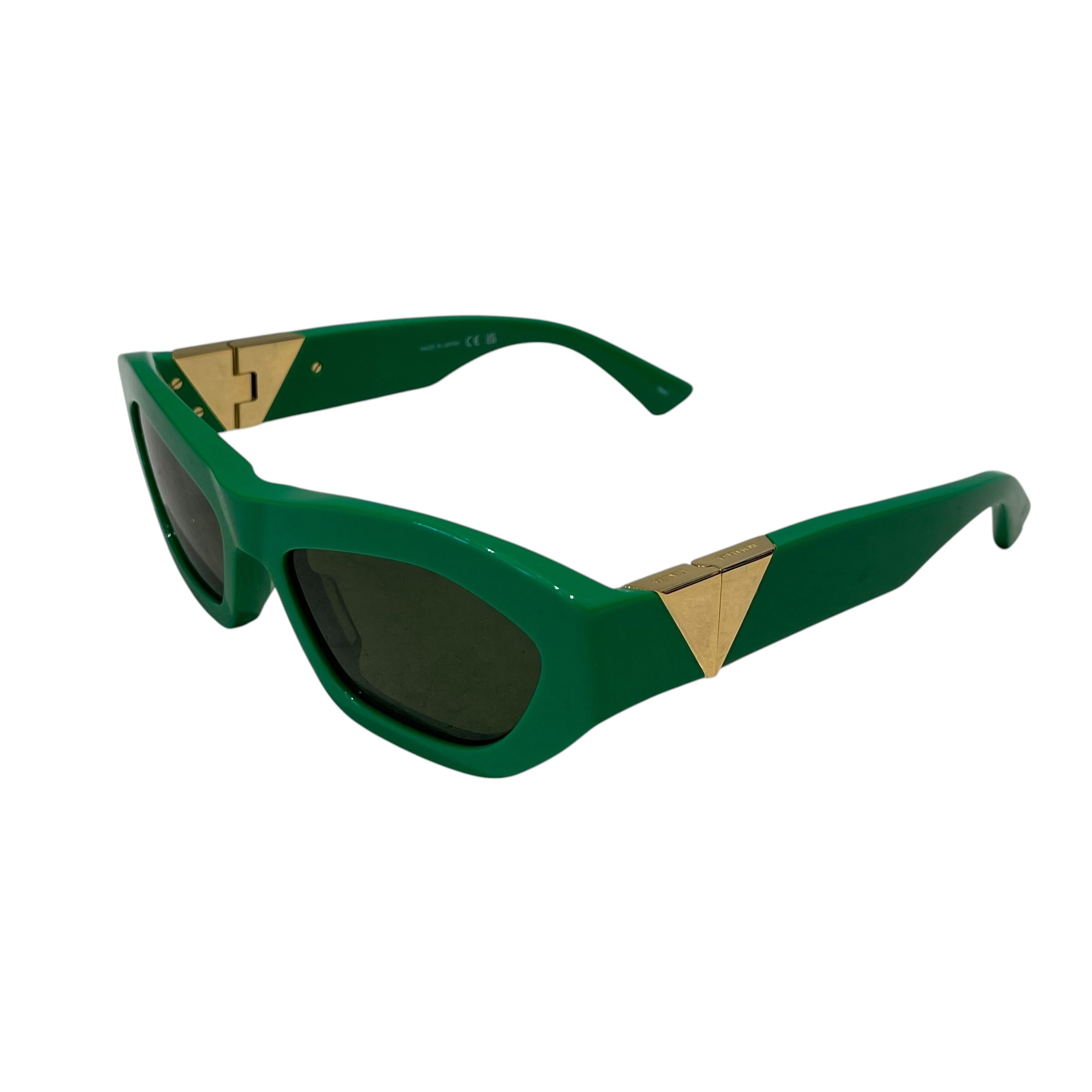 BOTTEGA VENETA/Sunglasses/Plastic/GRN/M's/CAT EYE view 3