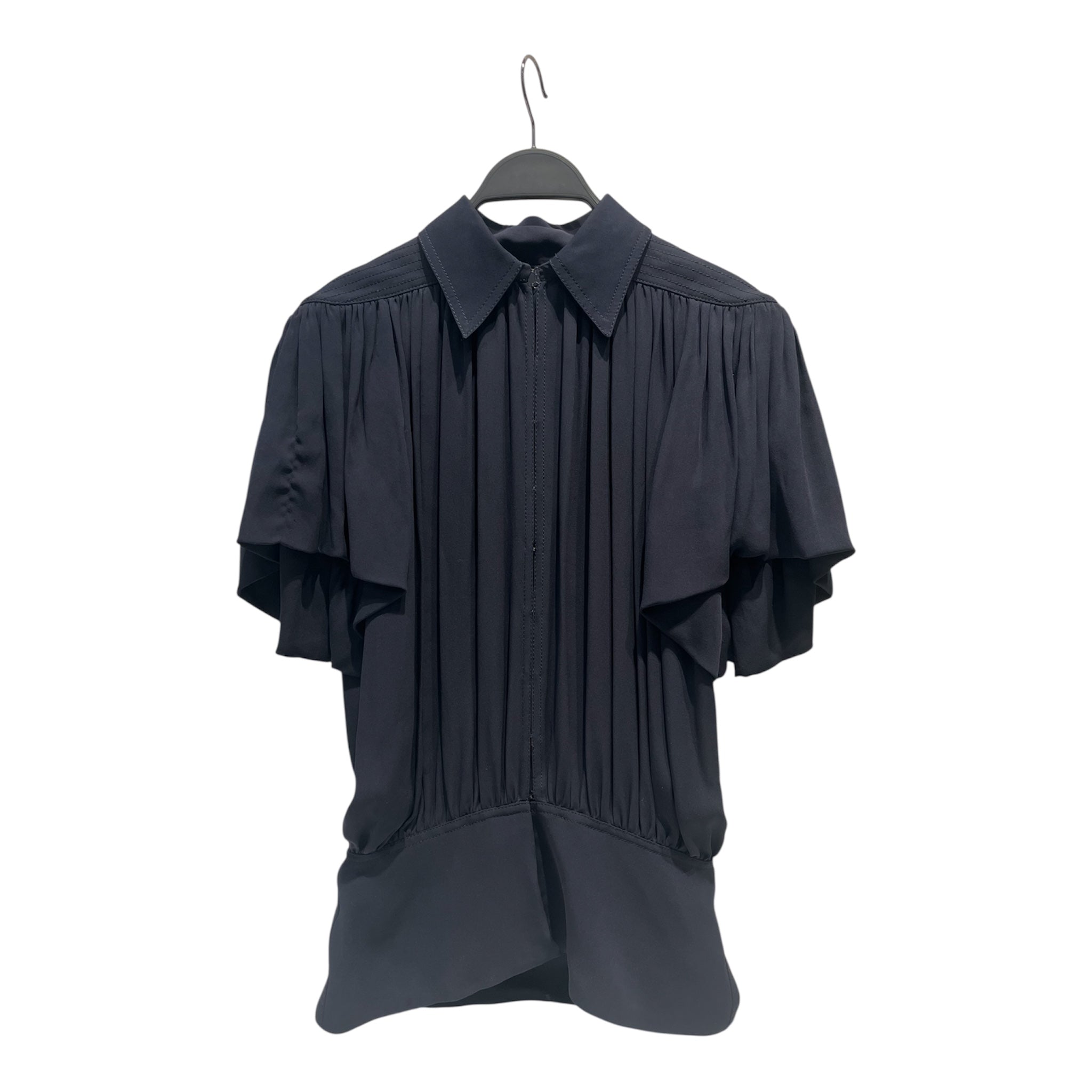 LANVIN/Blouse/S/NVY/LANVIN 2025 RUNWAY BLOUSE view 1