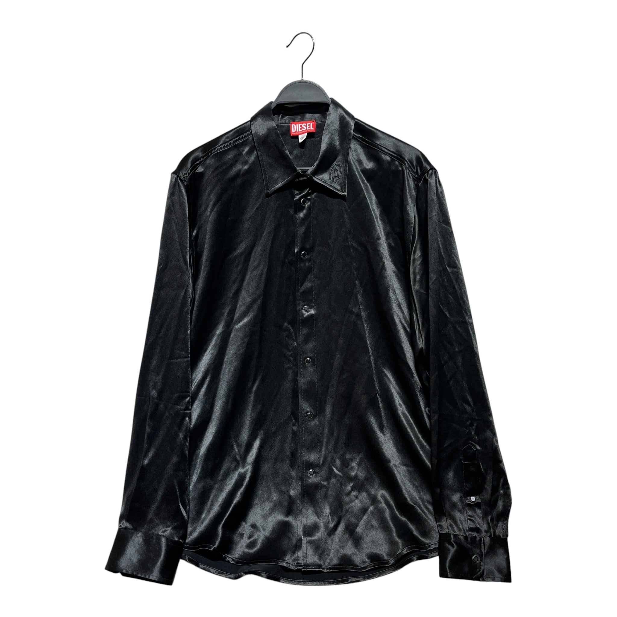 DIESEL/Shirt/50/Silk/BLK/pearl buttons view 1