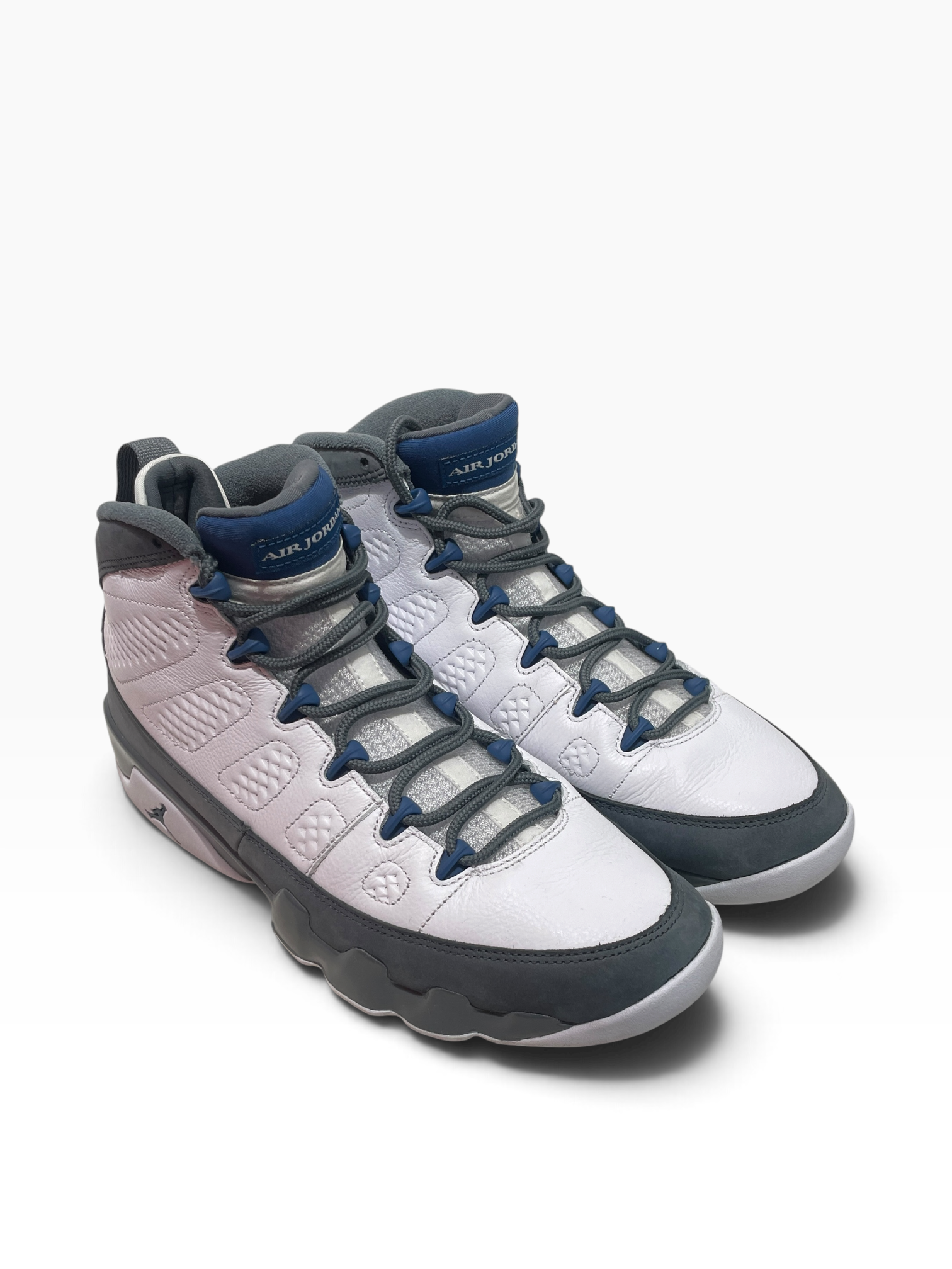 NIKE/Hi-Sneakers/US 10.5/Leather/WHT/jordan 9 view 1