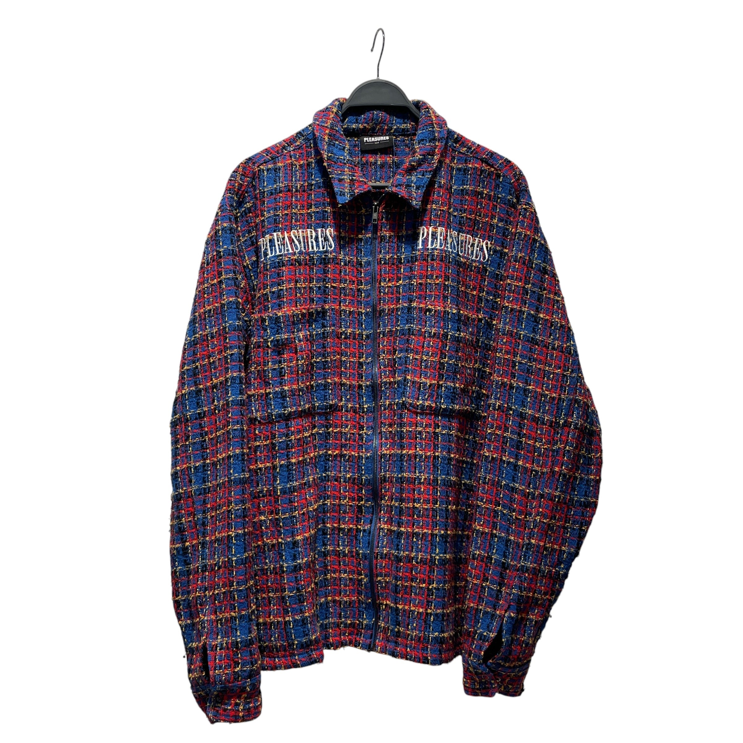 Pleasures/Quilted Jkt/XXL/Cotton/MLT/Plaid/voices overshirt view 1