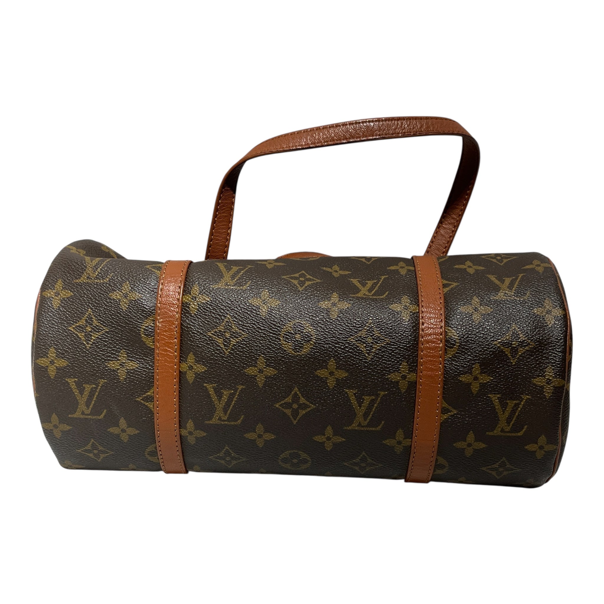 LOUIS VUITTON/Hand Bag/Floral Pattern/Leather/BRW/PAPILLON 26 view 4