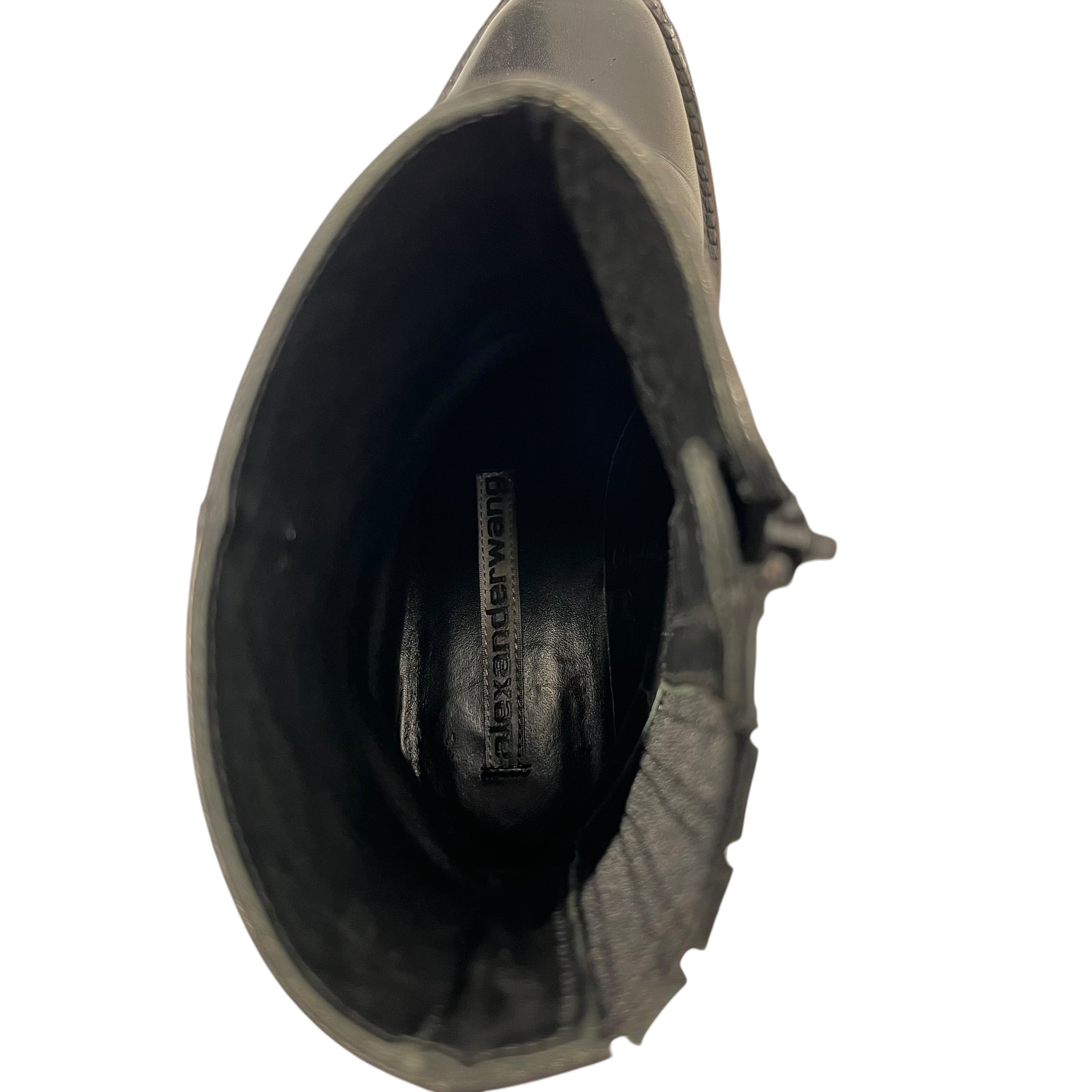 Alexander Wang/Ankle Boots/EU 37/Leather/BLK/ view 3