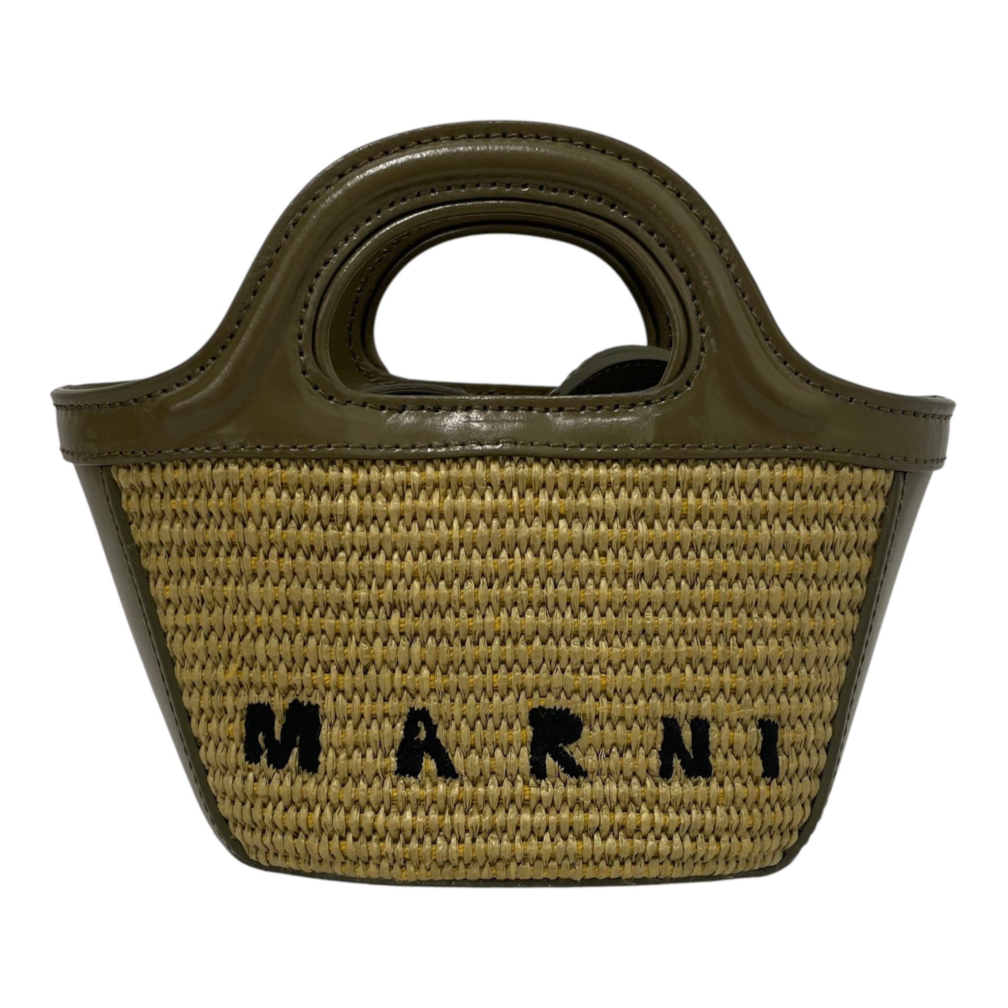 MARNI/Pouch/Tweed/GRN/ view 1