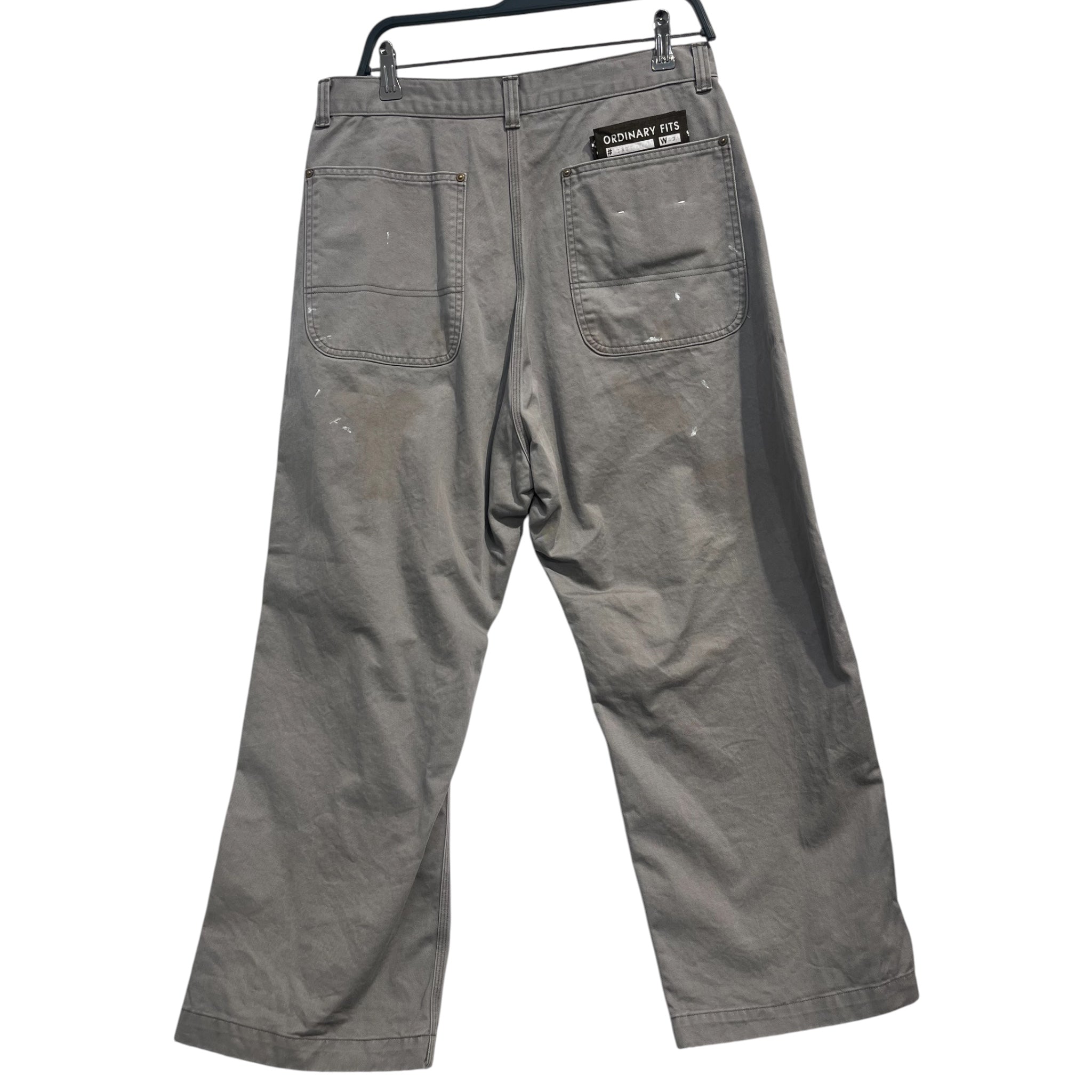 Ordinary Fits/Carpenter Pants/32/Cotton/GRY/BROWN HANCKERCHIEF POCKET view 2