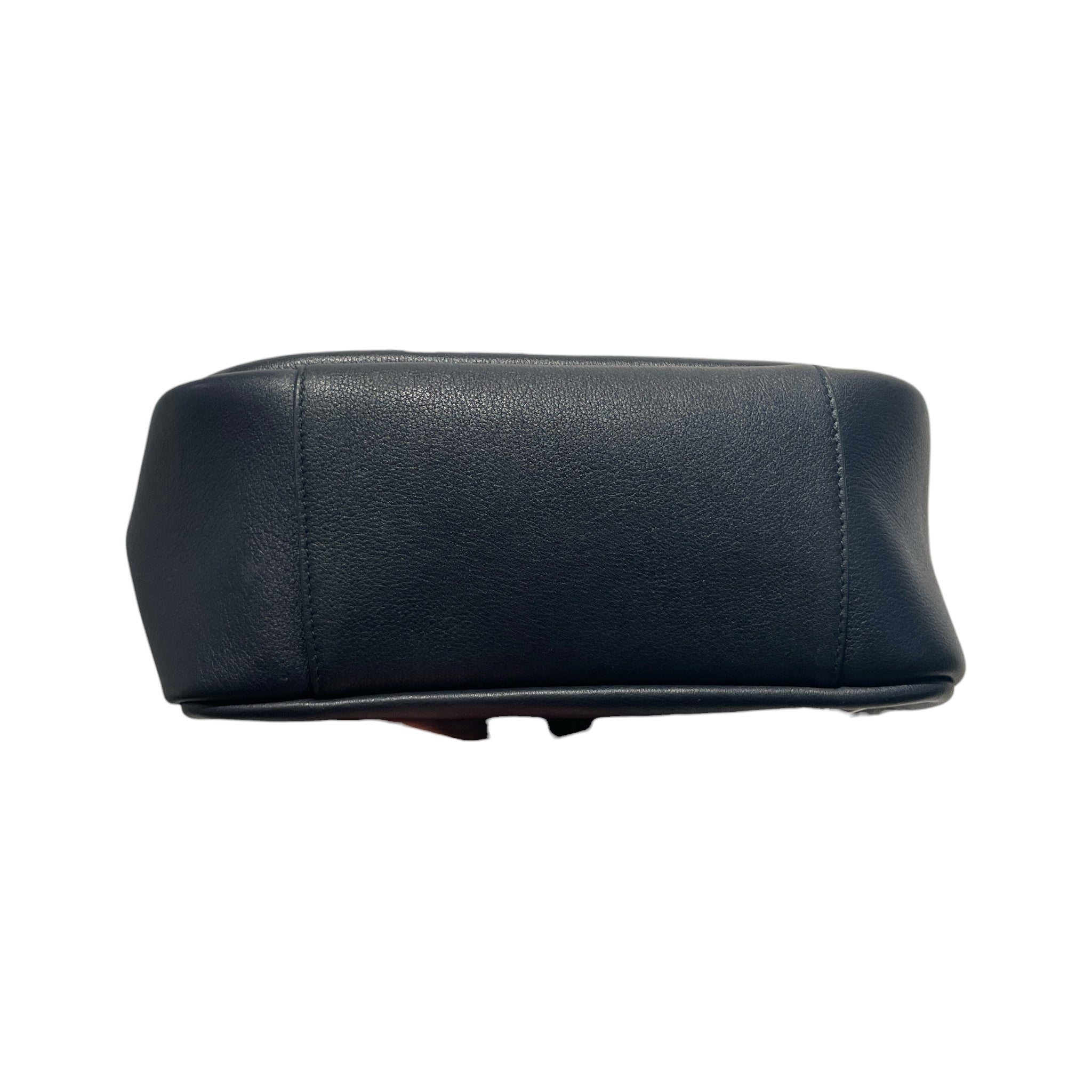 SAINT LAURENT/Bag/Leather/NVY/small hobo bag view 3