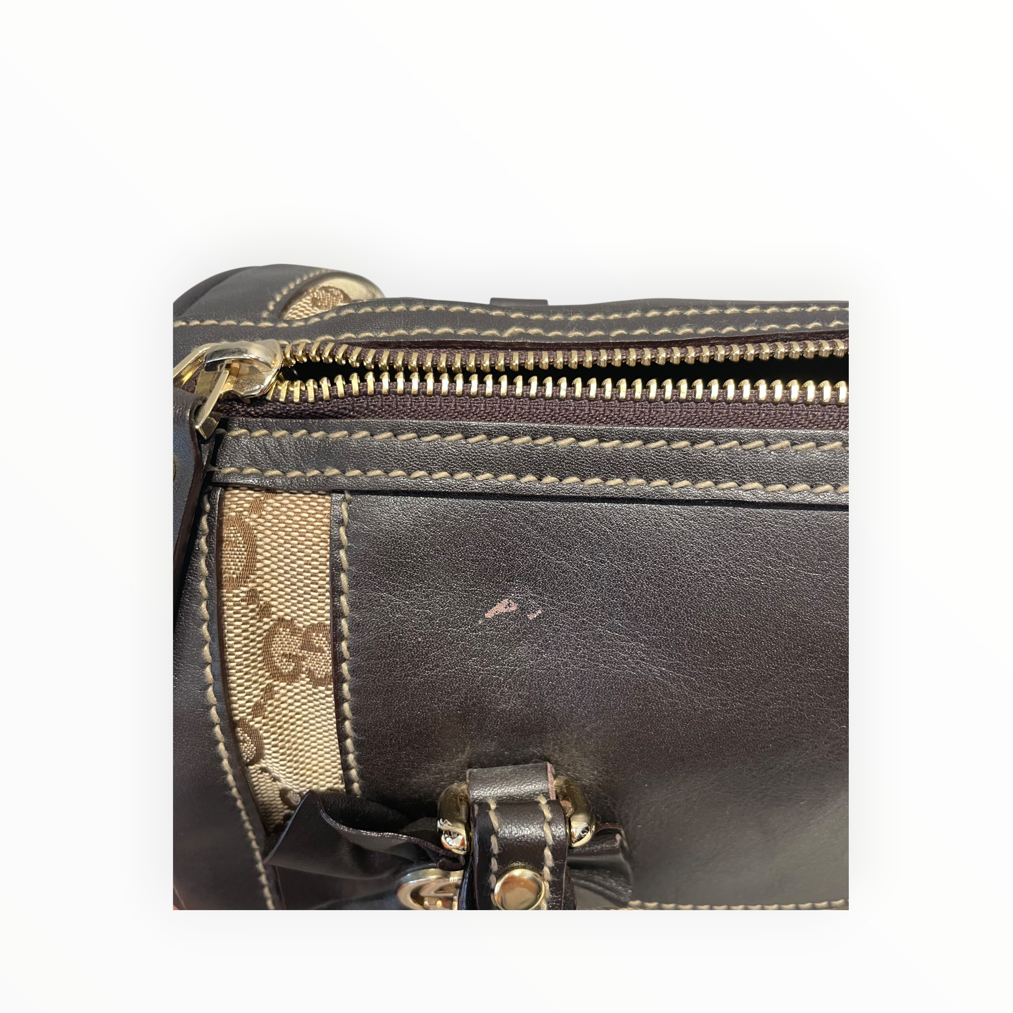 GUCCI/Bag/Monogram/BRW/GG canvas soho boston view 7