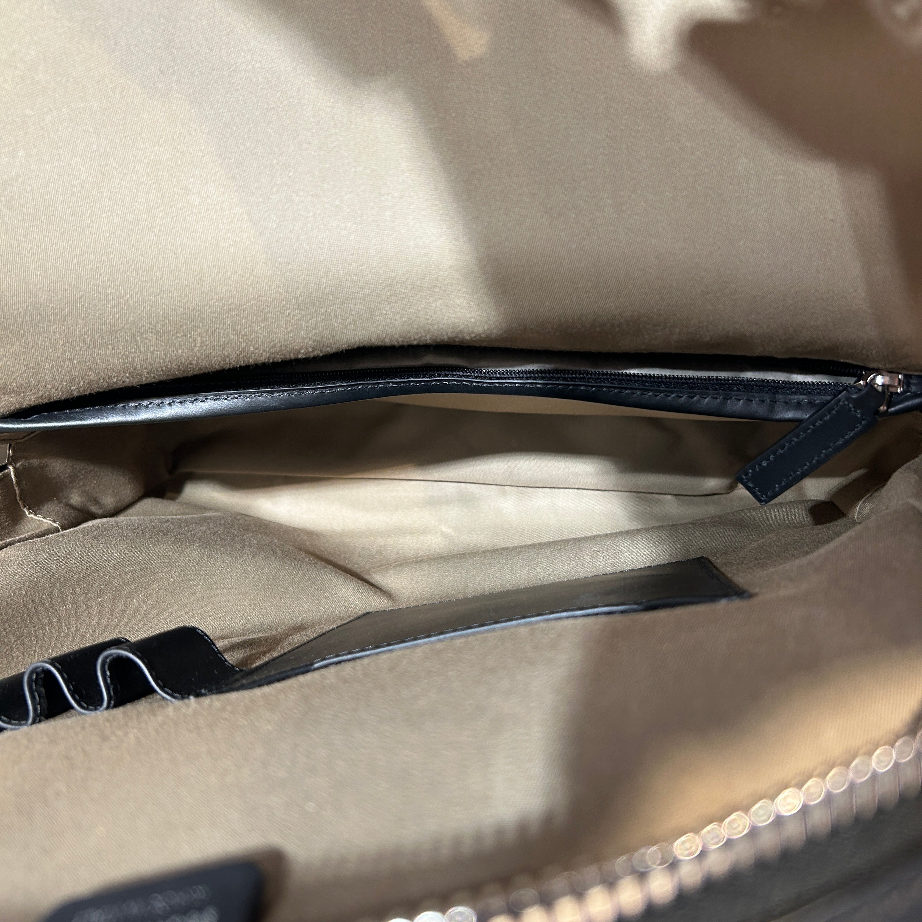 MONTBLANC/Backpack/Leather/BLK/Backpack With Rain Cover Hoodi view 6