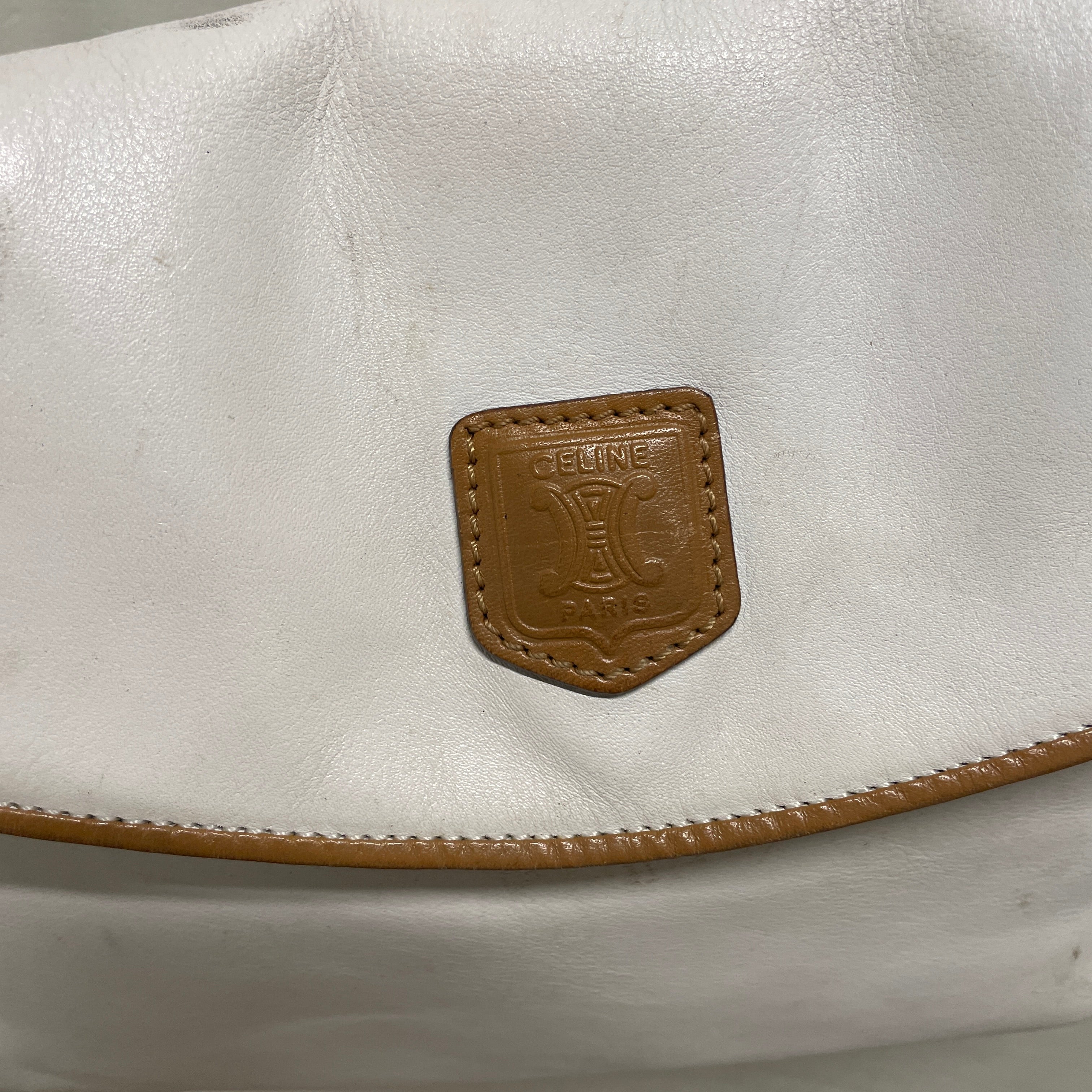 CELINE/Cross Body Bag/Leather/WHT/Y98QDG4 view 4