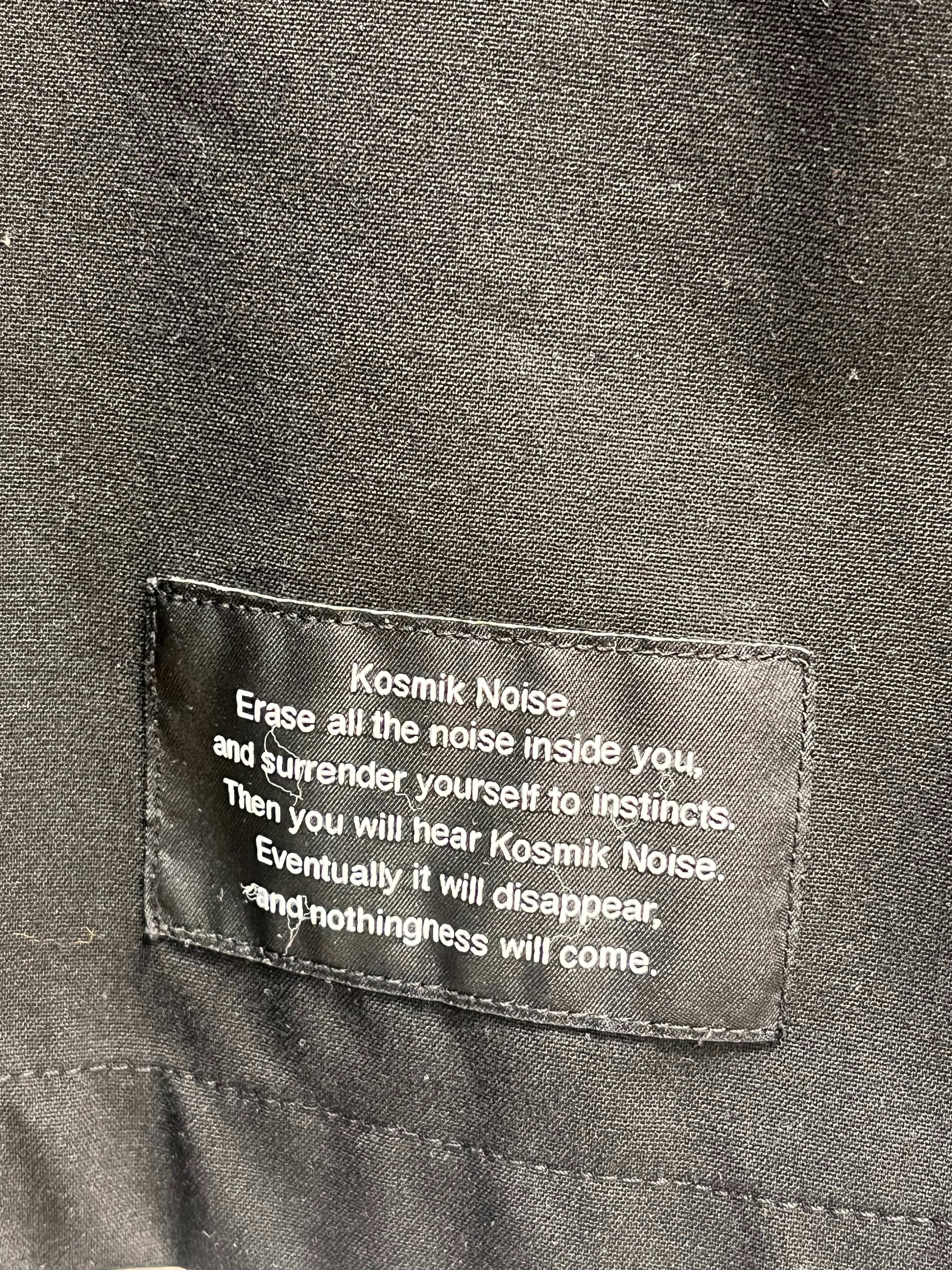 UNDERCOVER/LS Shirt/L/Cotton/BLK/SILVER HARDWARE POCKETS view 5