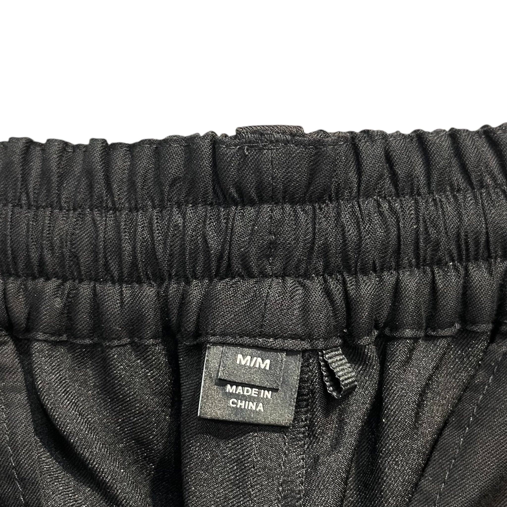 adidas/Y-3/Pants/M/Polyester/BLK/DRAWSTRING WAIST/ANKLES view 3