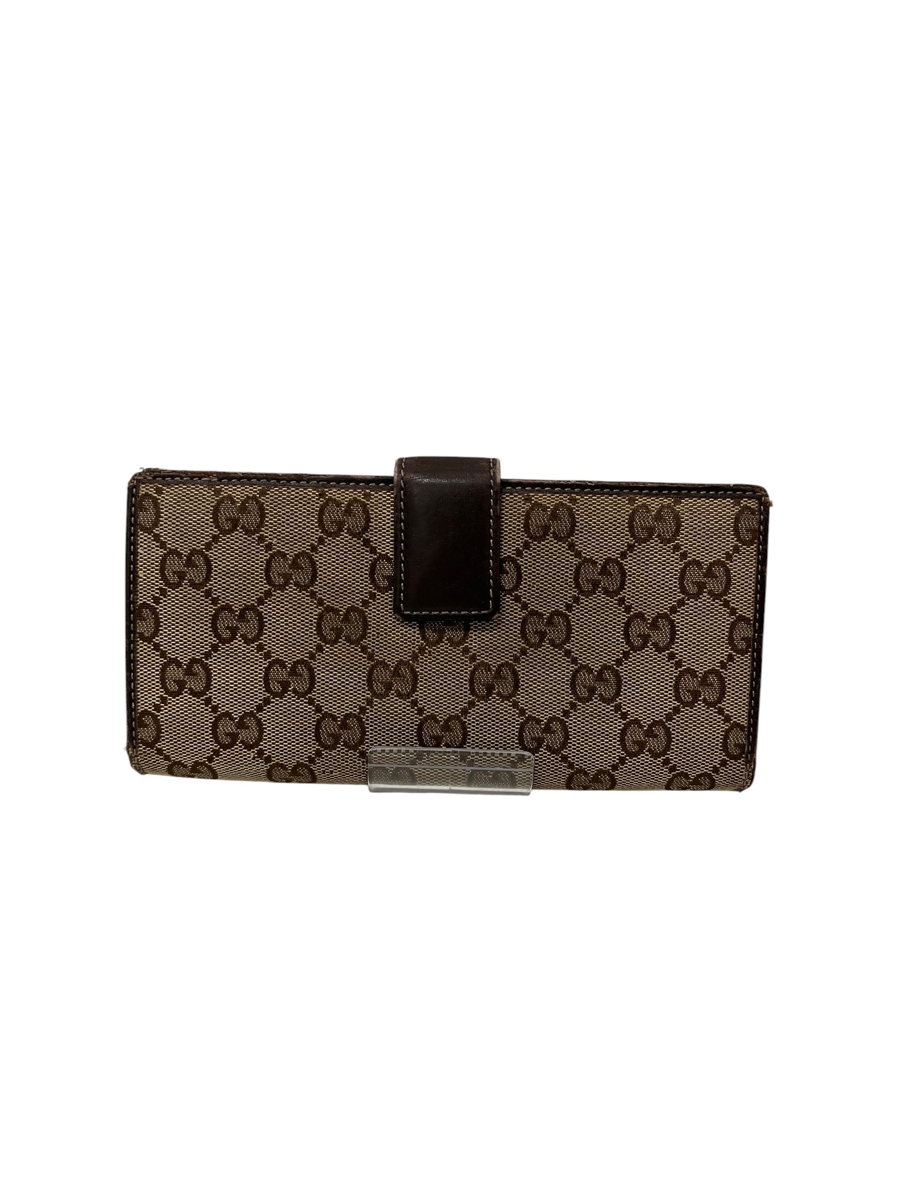 GUCCI/Trifold Wallet/Monogram/Cotton/BEG/L's/GUCCIOLI CHIHUAHU WALLET view 2