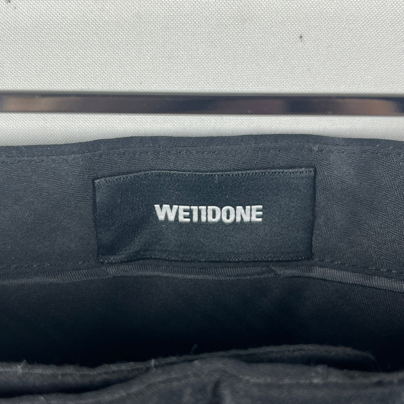 WE11DONE/Pants/L/Cotton/BLK/