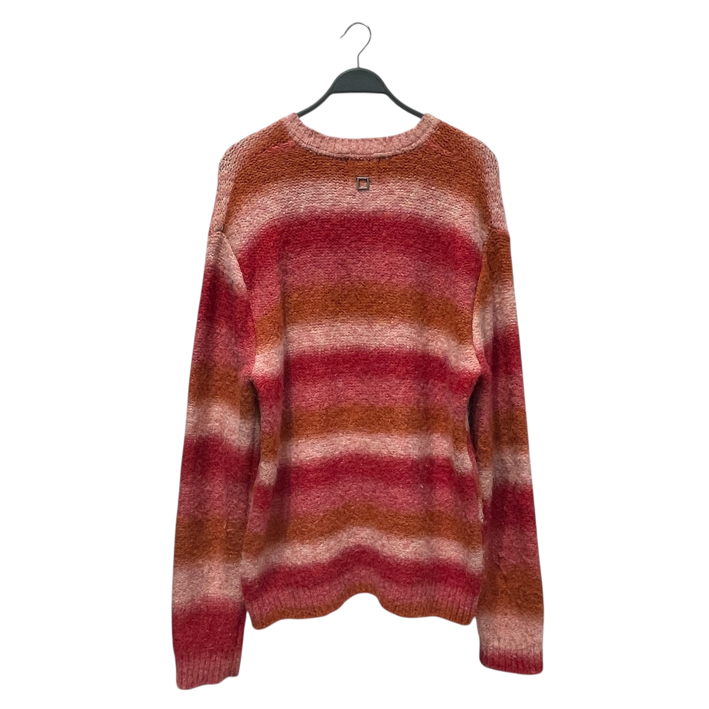 wooyoungmi/Sweater/50/Stripe/Wool/MLT/Pullover/Wool-Blend Striped Sweater Red view 2
