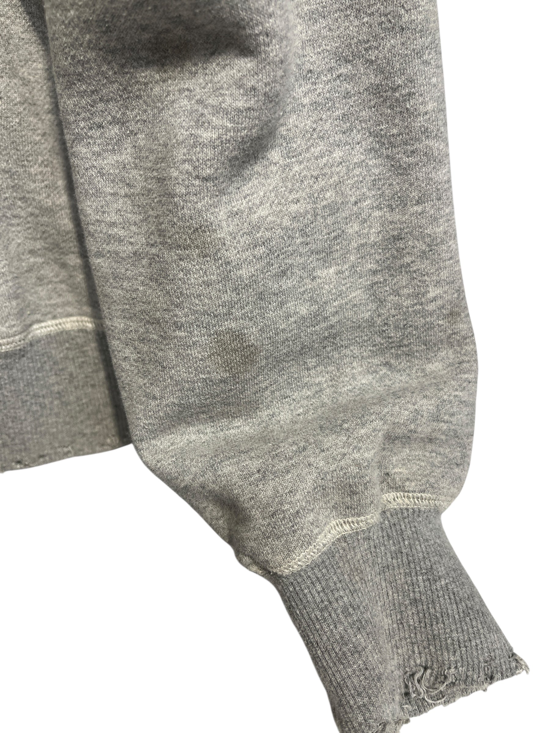 R13/Hoodie/XS/Cotton/GRY/FYYFCKIN FCK ON DRWSTRING view 3