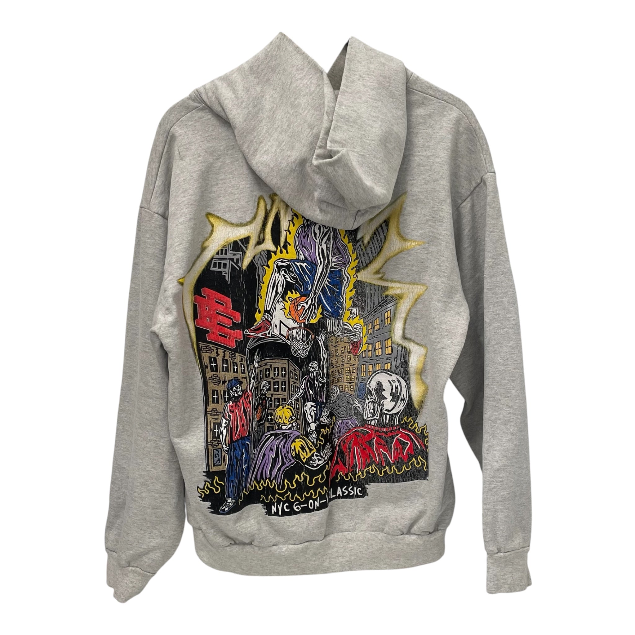 WARREN LOTAS/Hoodie/L/Cotton/GRY/NYC-6-ON-1CLASSIC view 2