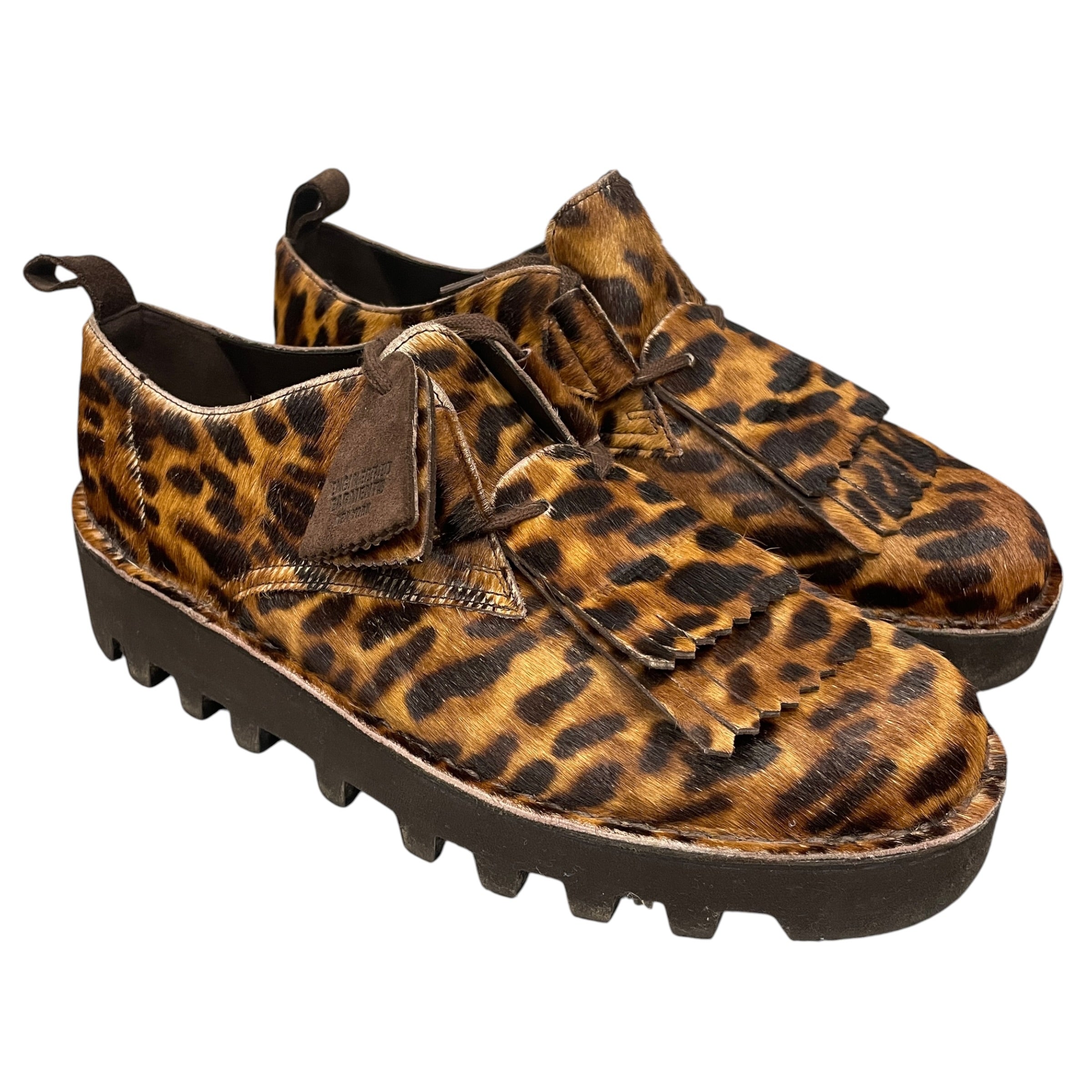 Clarks/Engineered Garments/Loafers/US 11/Animal Pattern/Fake Fur/CML/DESERT KHAN view 1