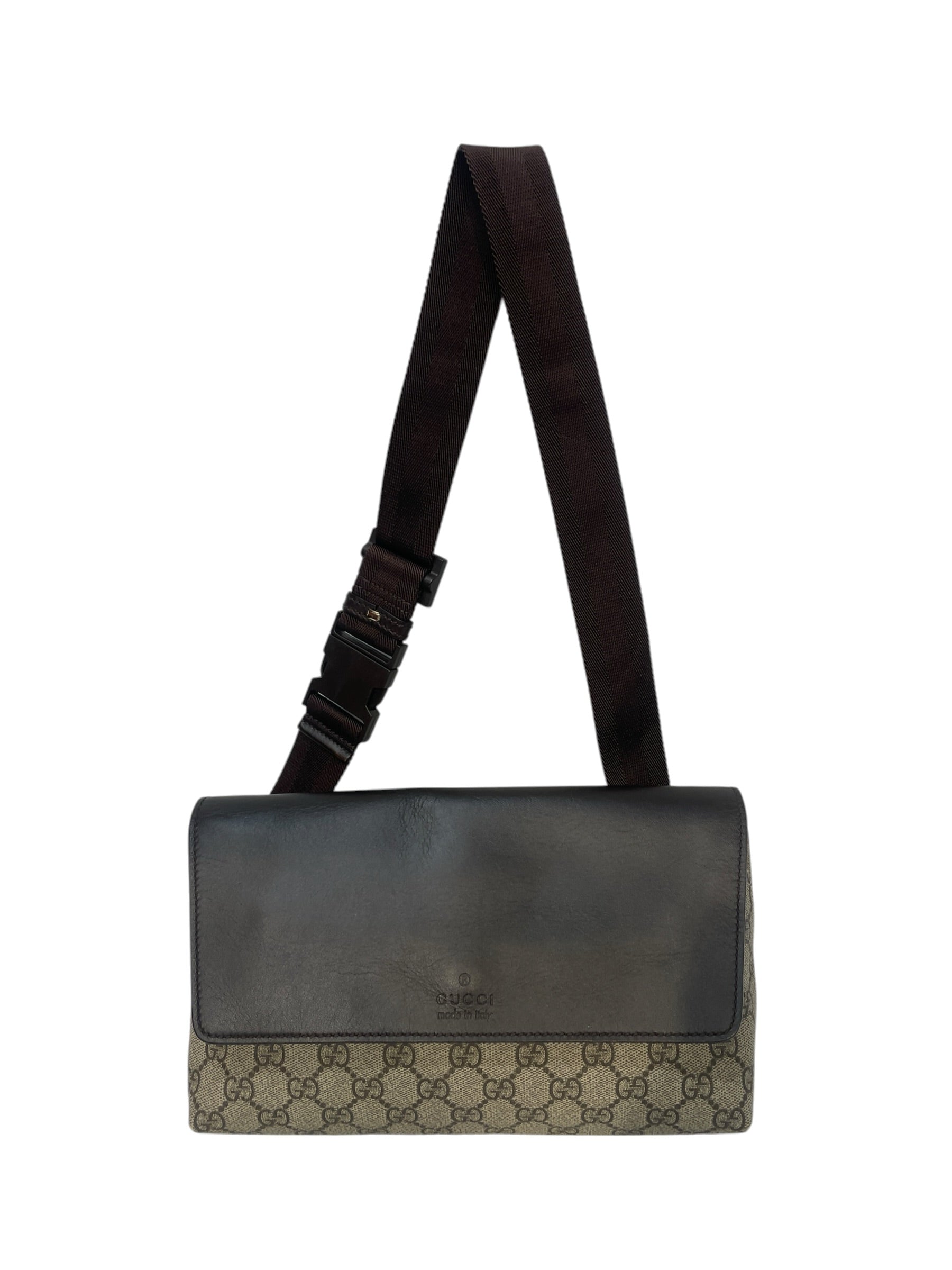 GUCCI/Clutch Bag/Monogram/KHK/Supreme Envelope view 1