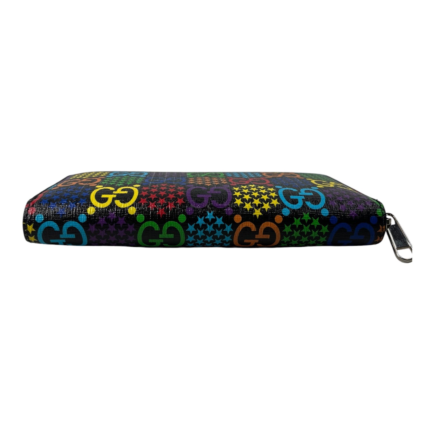 GUCCI/Long Wallet/Monogram/Leather/MLT/L's/GG PSYCHEDELIC ZIP AROUND view 3
