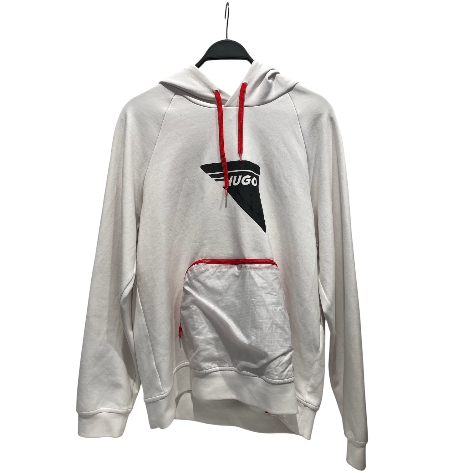 HUGO BOSS/Hoodie/L/Cotton/WHT/ view 1