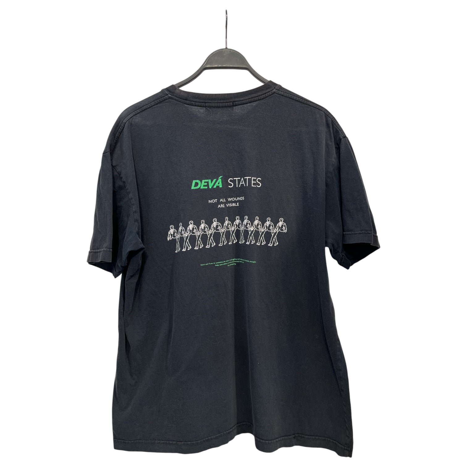 devastates/T-Shirt/XL/Cotton/BLK/"the sound and the fury" view 2