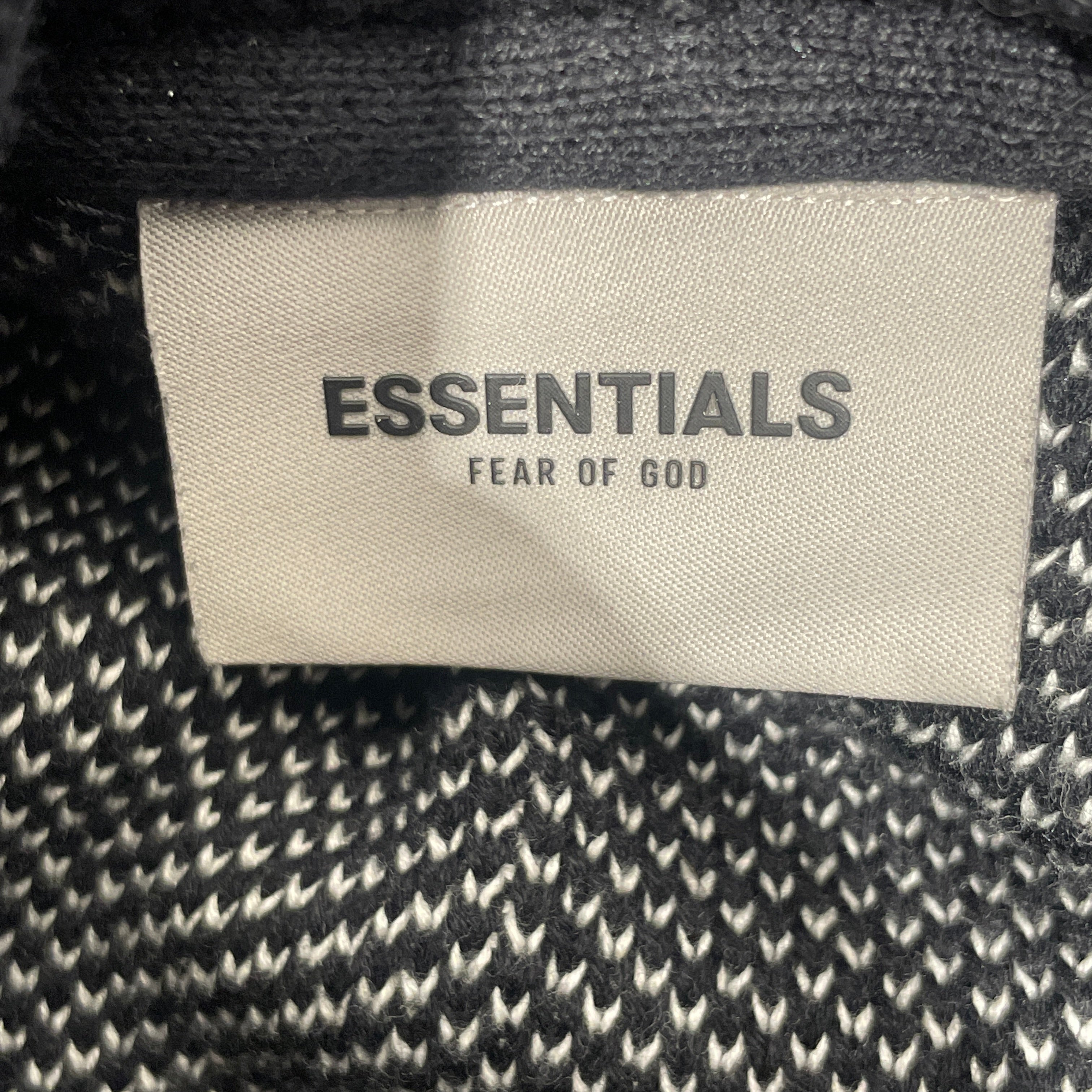 FOG ESSENTIALS/Hoodie/M/Acrylic/BLK/ view 3