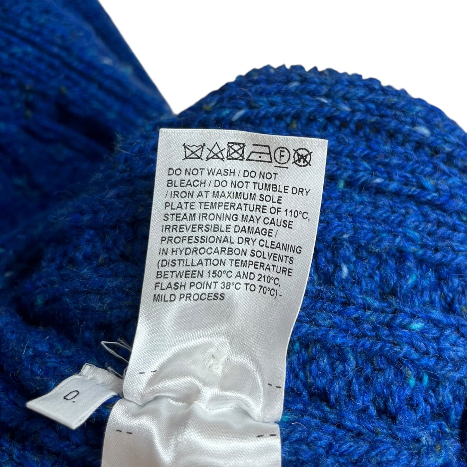 THOM BROWNE. NEW YORK/Sweater/0/Wool/GRY/SPLIT CABLE WOOL KNIT view 5