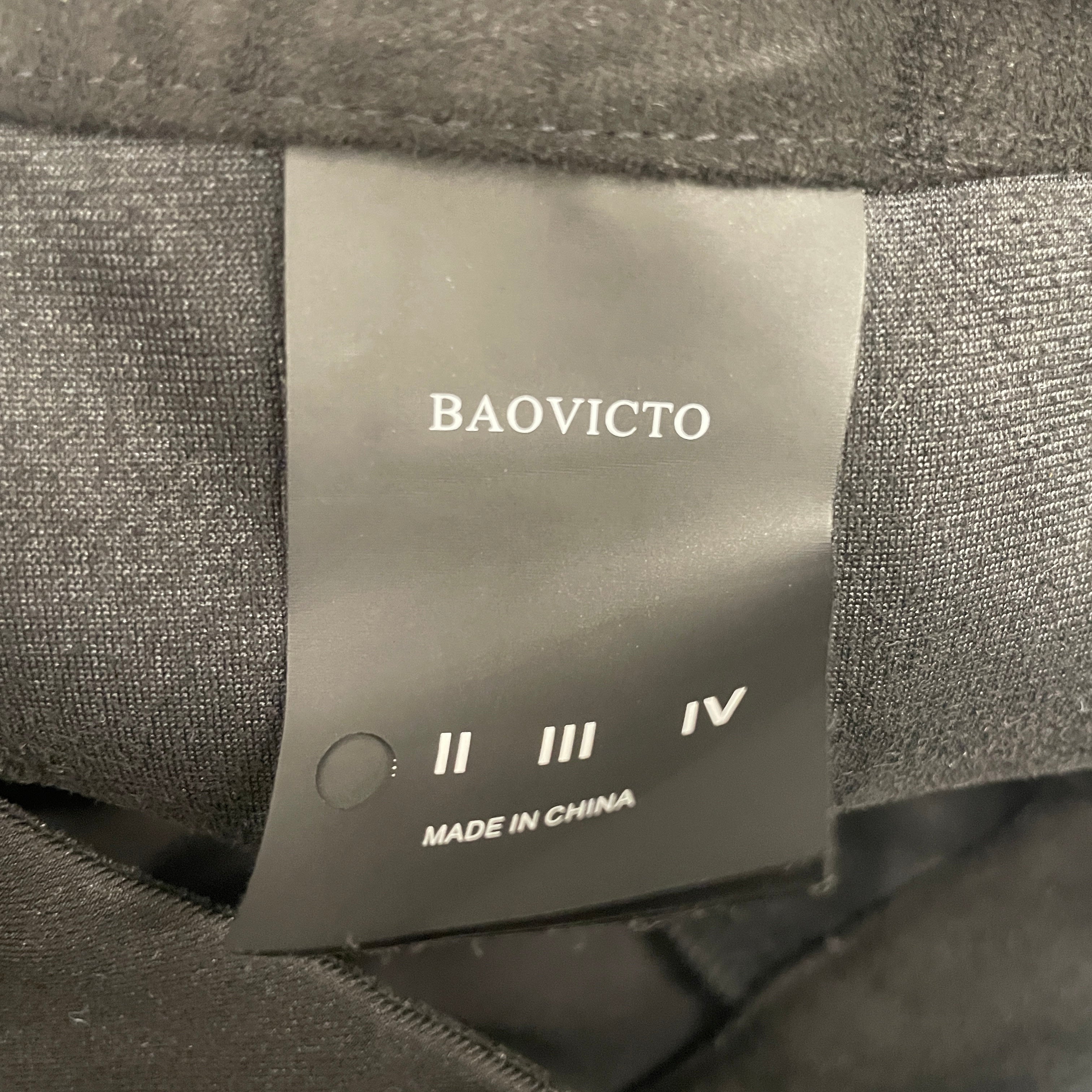 BAOVECTO/Pants/BLK/BALLOONLEG/KNEE PLEATING view 4