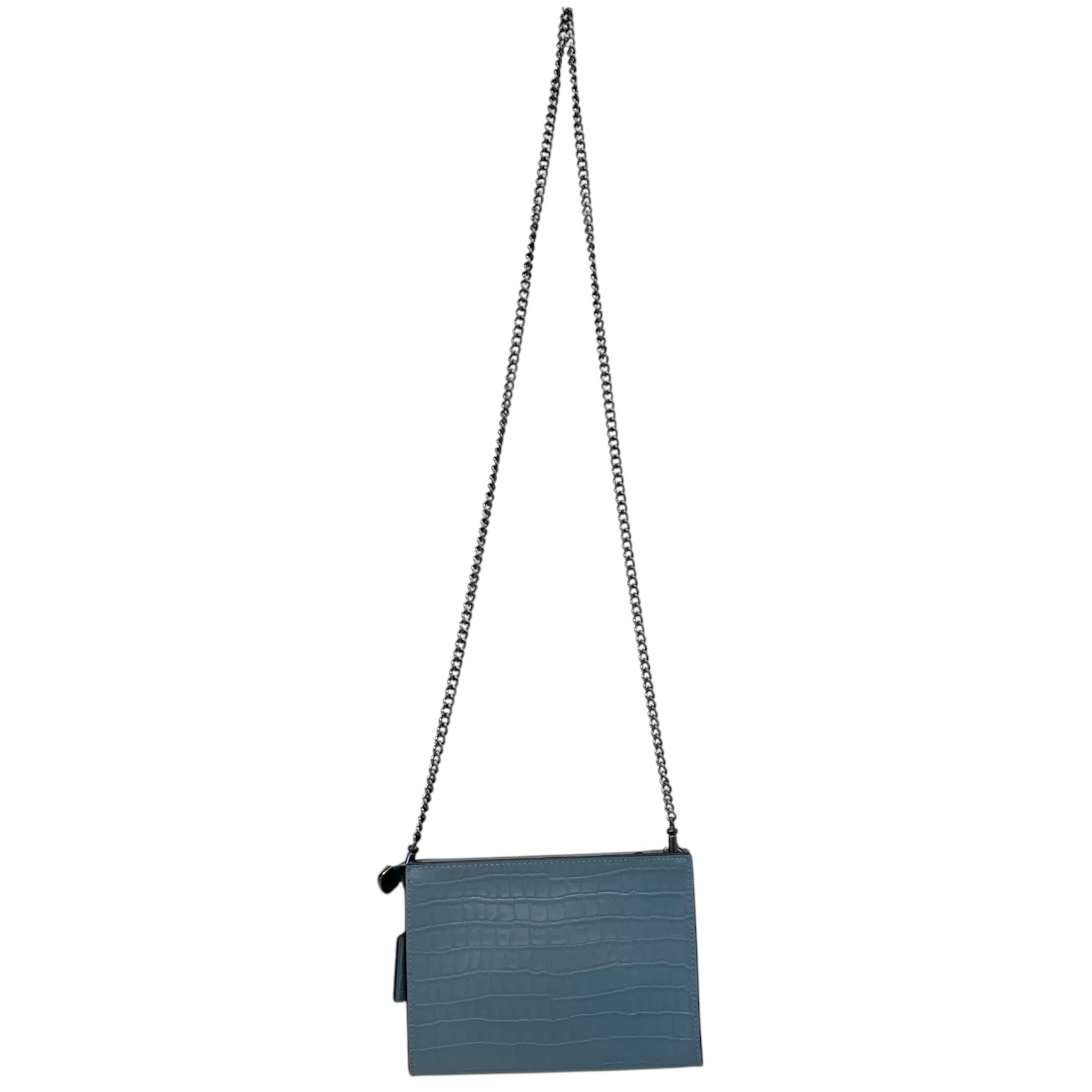 COACH/Cross Body Bag/Animal Pattern/Leather/IDG/Slim Crossbody Crocodile view 2