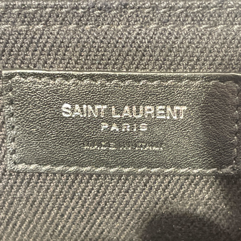 SAINT LAURENT/Tote Bag/Cotton/BLK/Rive Gauche Tote GNR4992