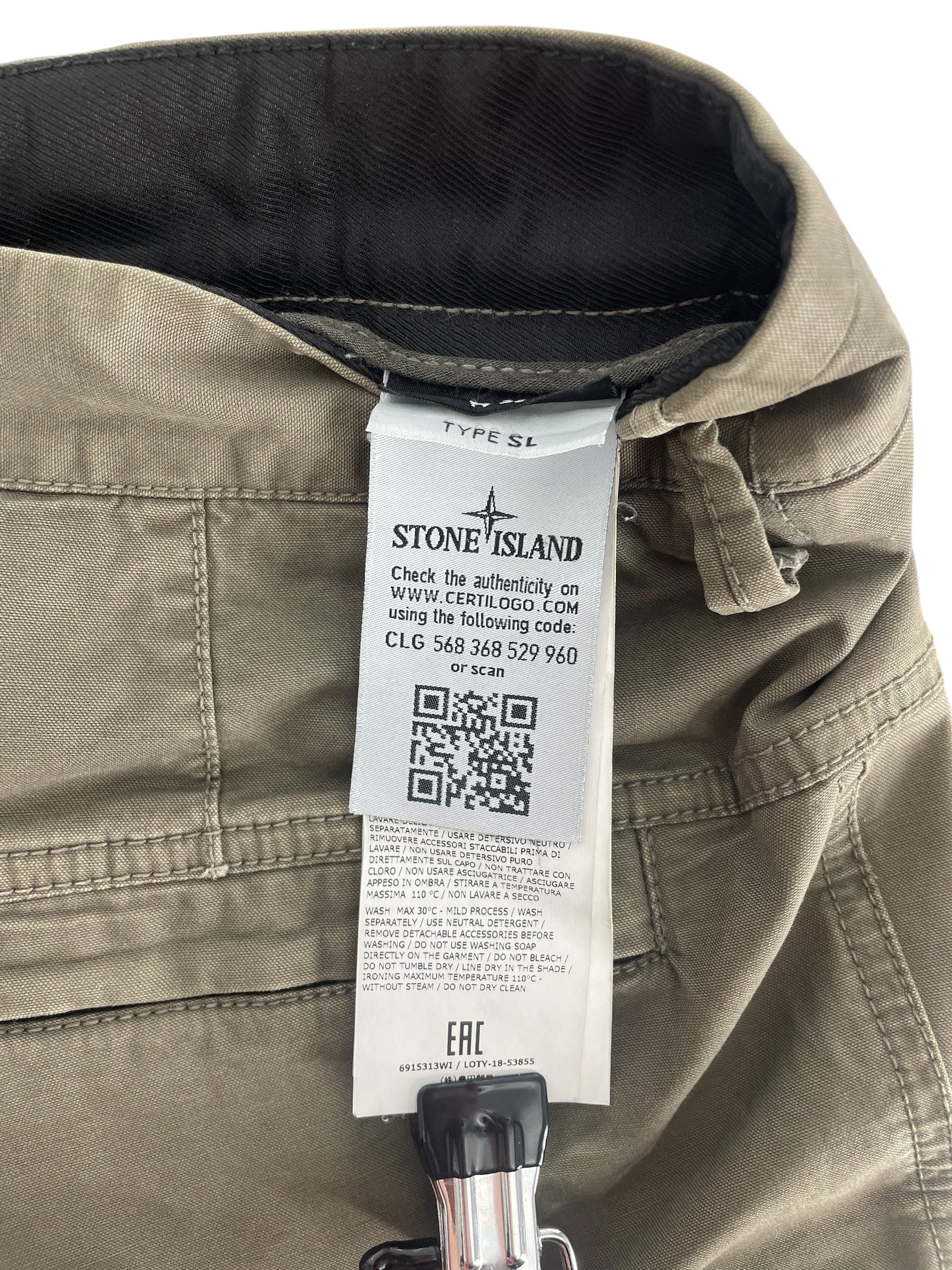 STONE ISLAND/Pants/M/Polyester/GRN/Joggers/ view 3