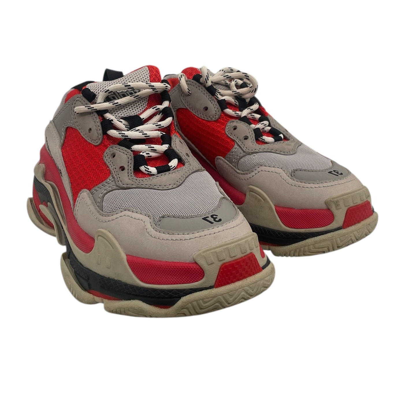BALENCIAGA/Low-Sneakers/EU 37/Cotton/MLT/TRIPLE S - ART NO. 524039 view 1