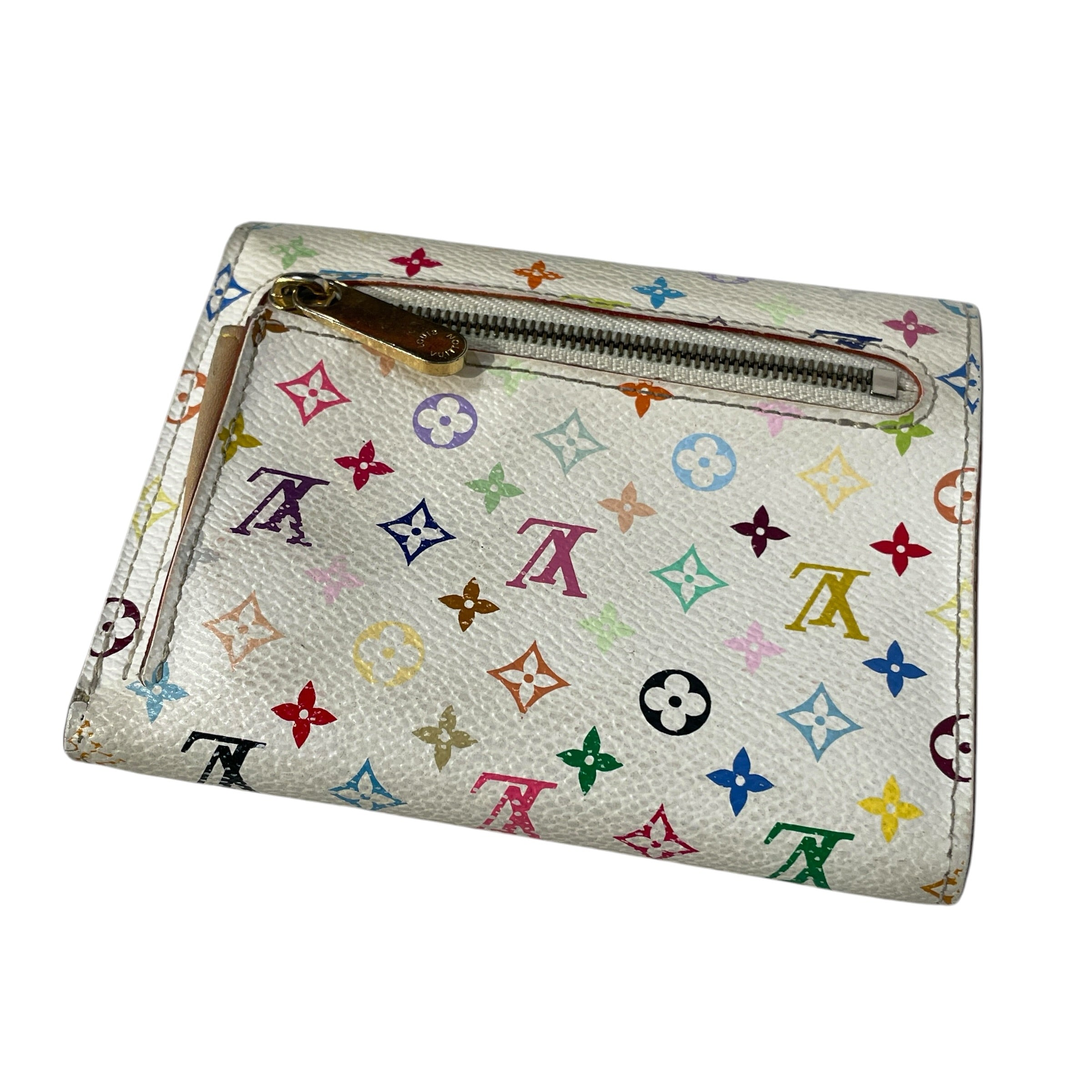 LOUIS VUITTON/Wallet/Monogram/Leather/WHT/M's/TAKASHI MURAKAMI MONOGRAM view 5