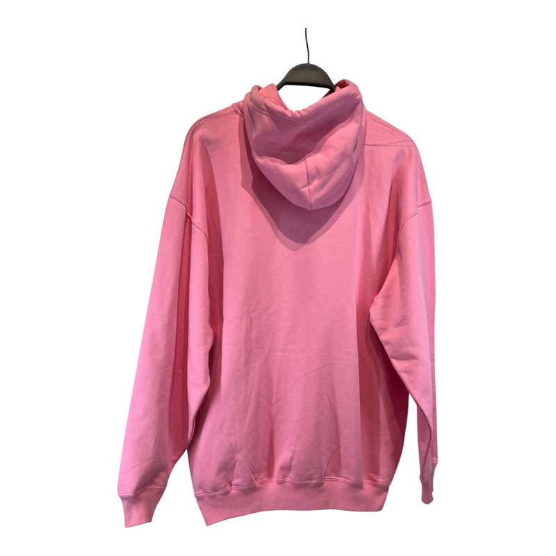 BALENCIAGA/Hoodie/S/Graphic/Cotton/PNK/BEBE RHINESTONE HOODIE