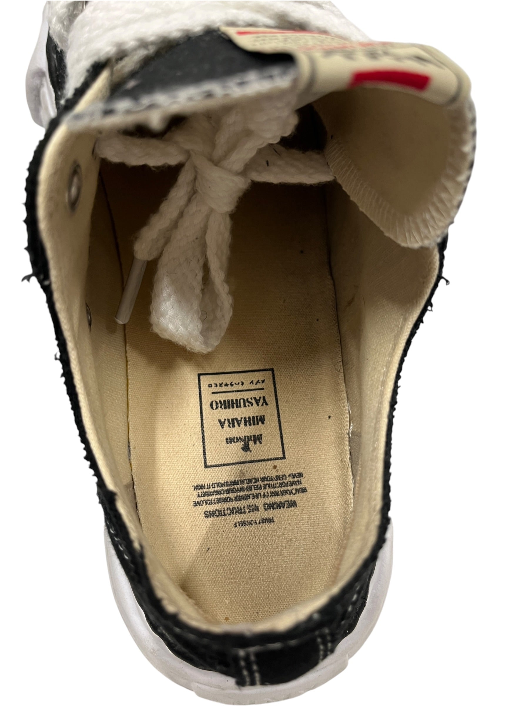 MIHARA YASUHIRO/Low-Sneakers/EU 45/Cotton/BLK/U-Tip/CONVERSE view 3