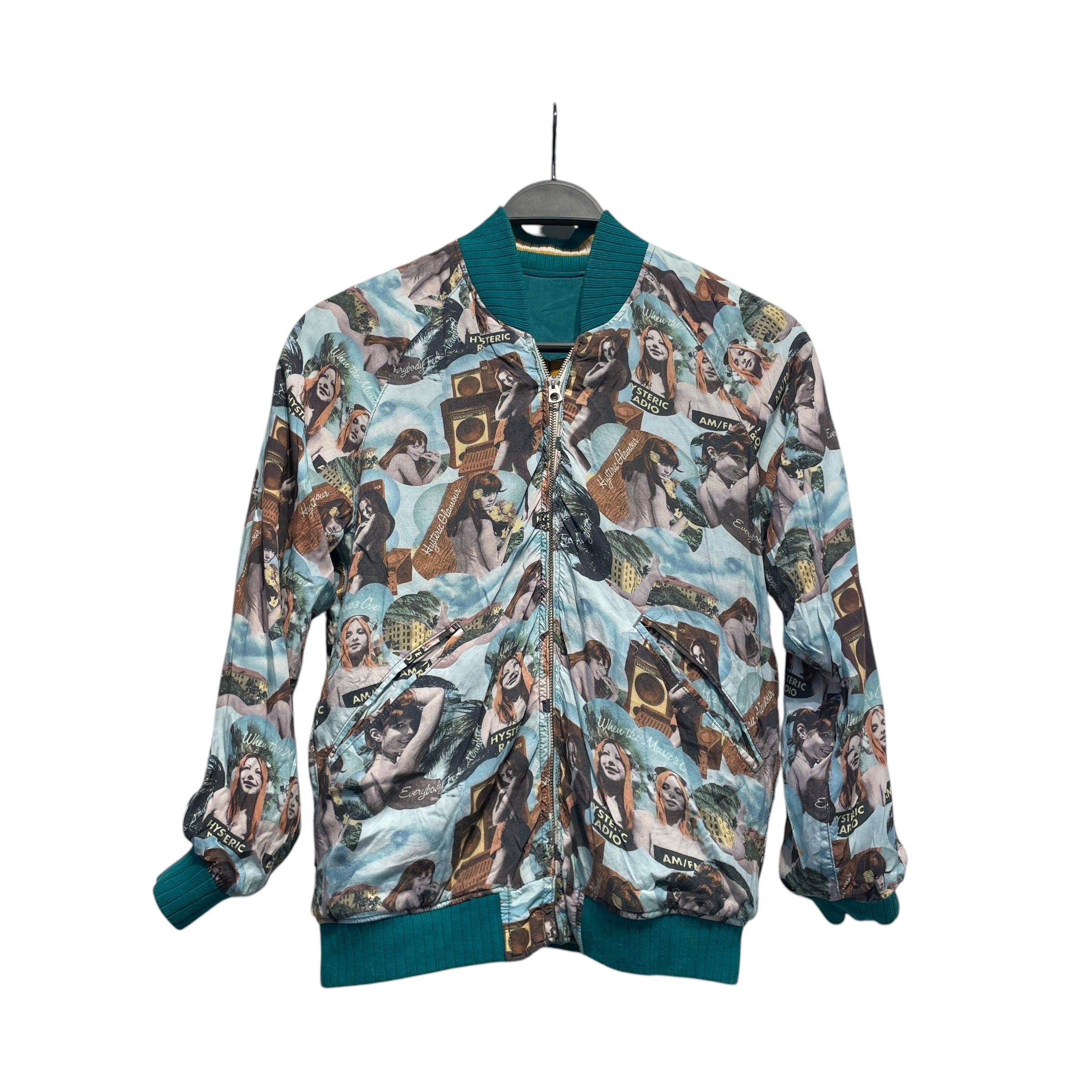 HYSTERIC GLAMOUR/Jacket/M/Polyester/GRN/U.s Tour view 3
