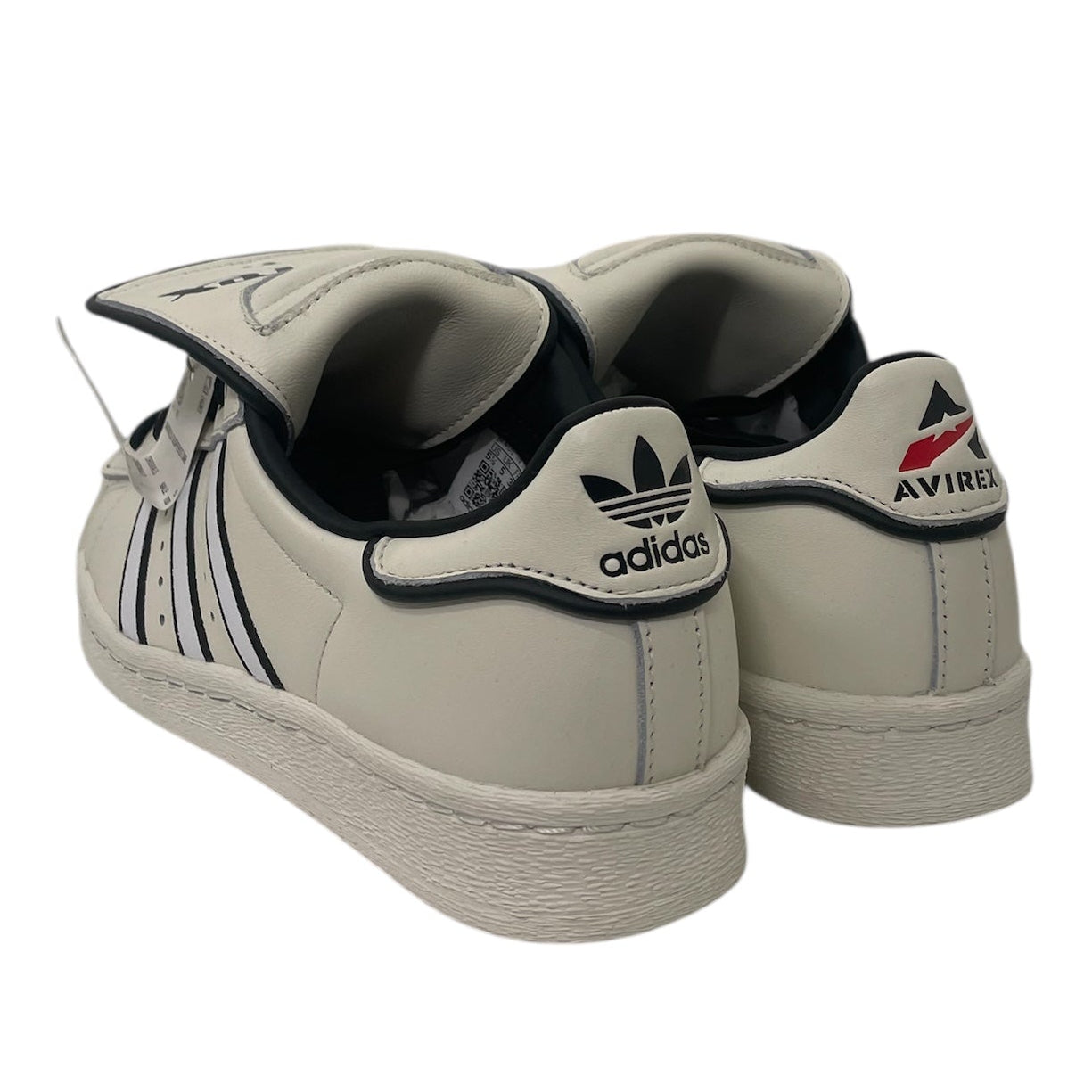 adidas/AVIREX/Low-Sneakers/US 5.5/Leather/WHT/AVIREX SUPERSTAR - KK5004 view 2