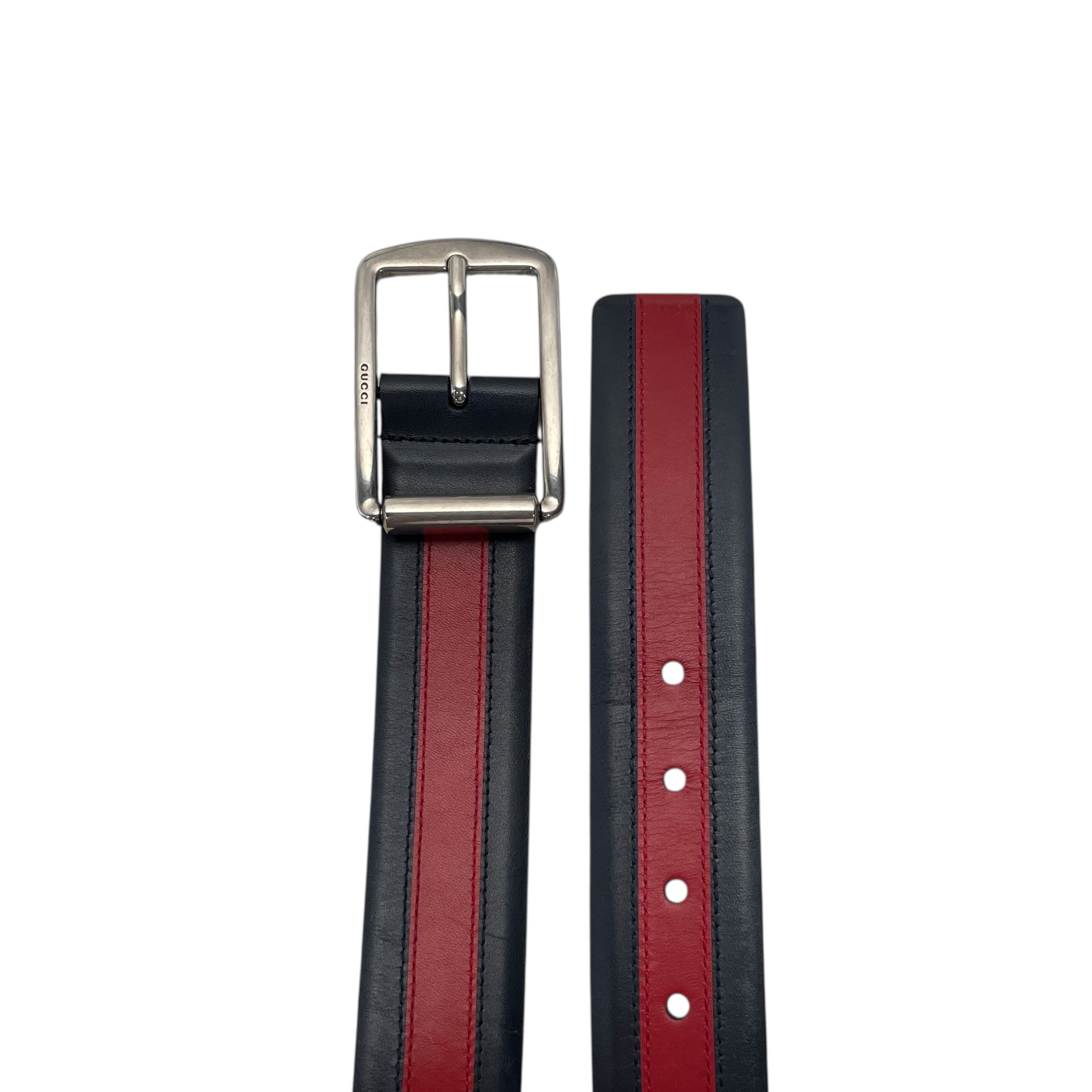 GUCCI/Belt/Leather/NVY/295331 view 4
