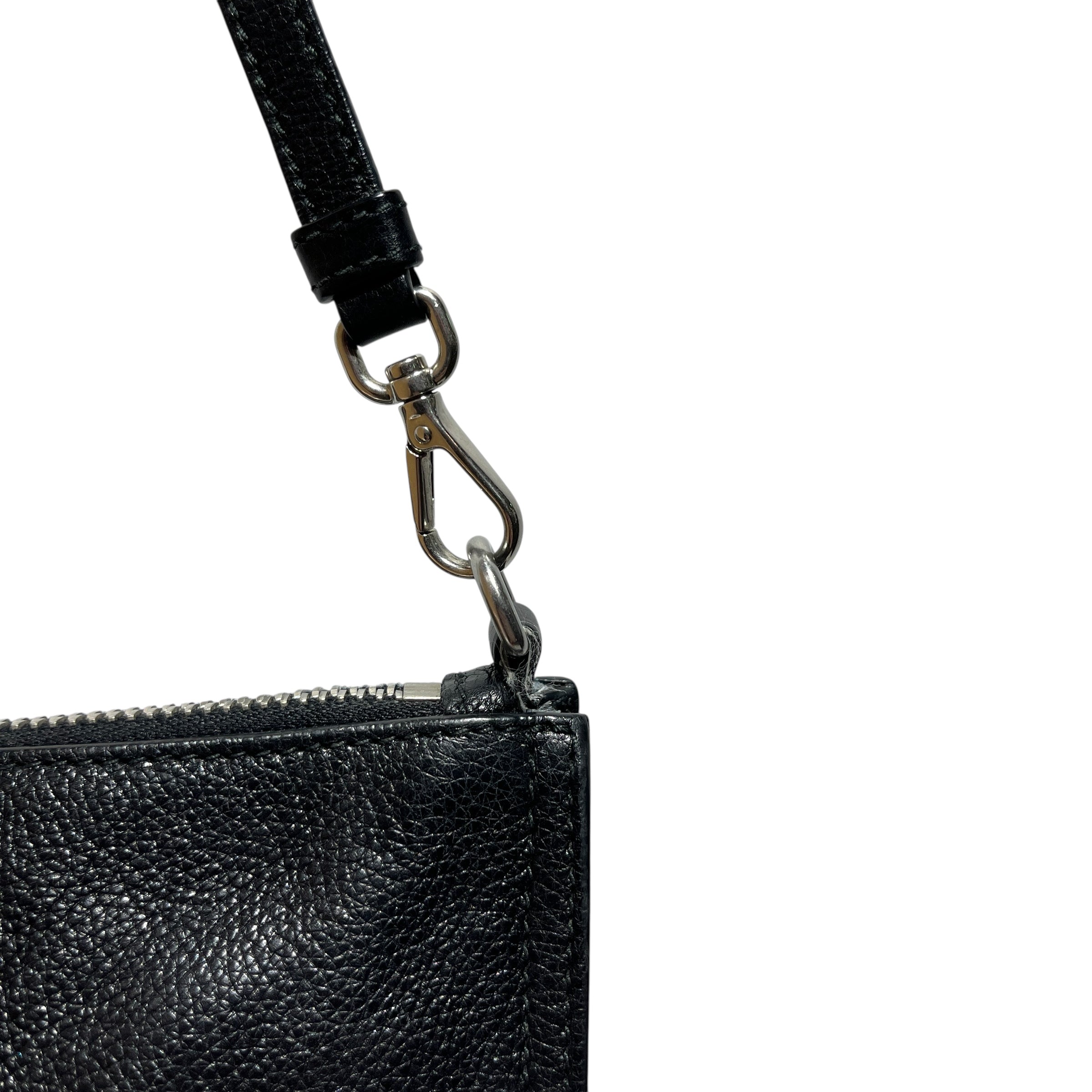 PRADA/Hand Bag/Leather/BLK/CALF HANDBAG view 5