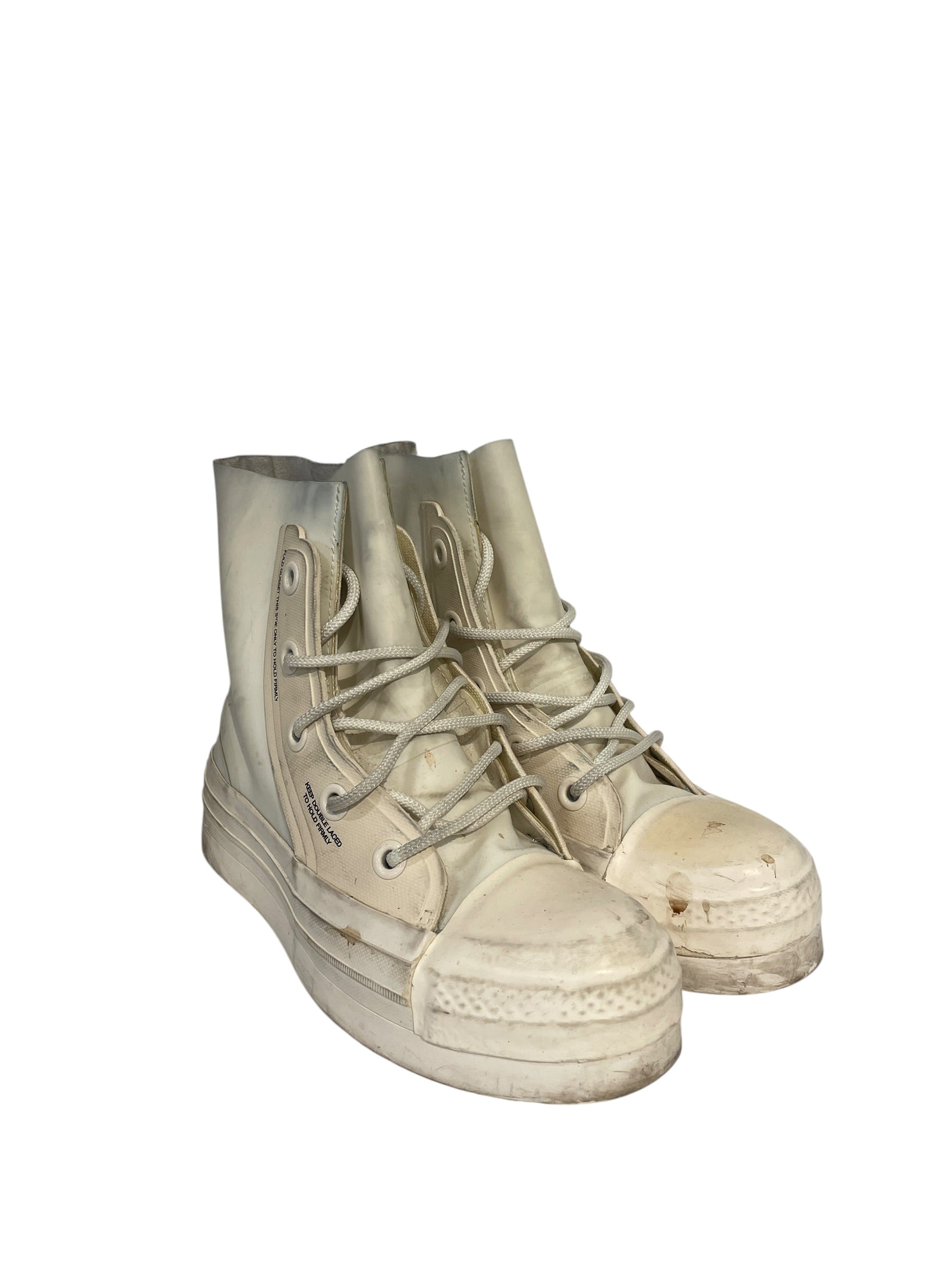 AMBUSH/UNDERCOVER/Hi-Sneakers/US 6/WHT/BUNNY BOOT STYLE view 1